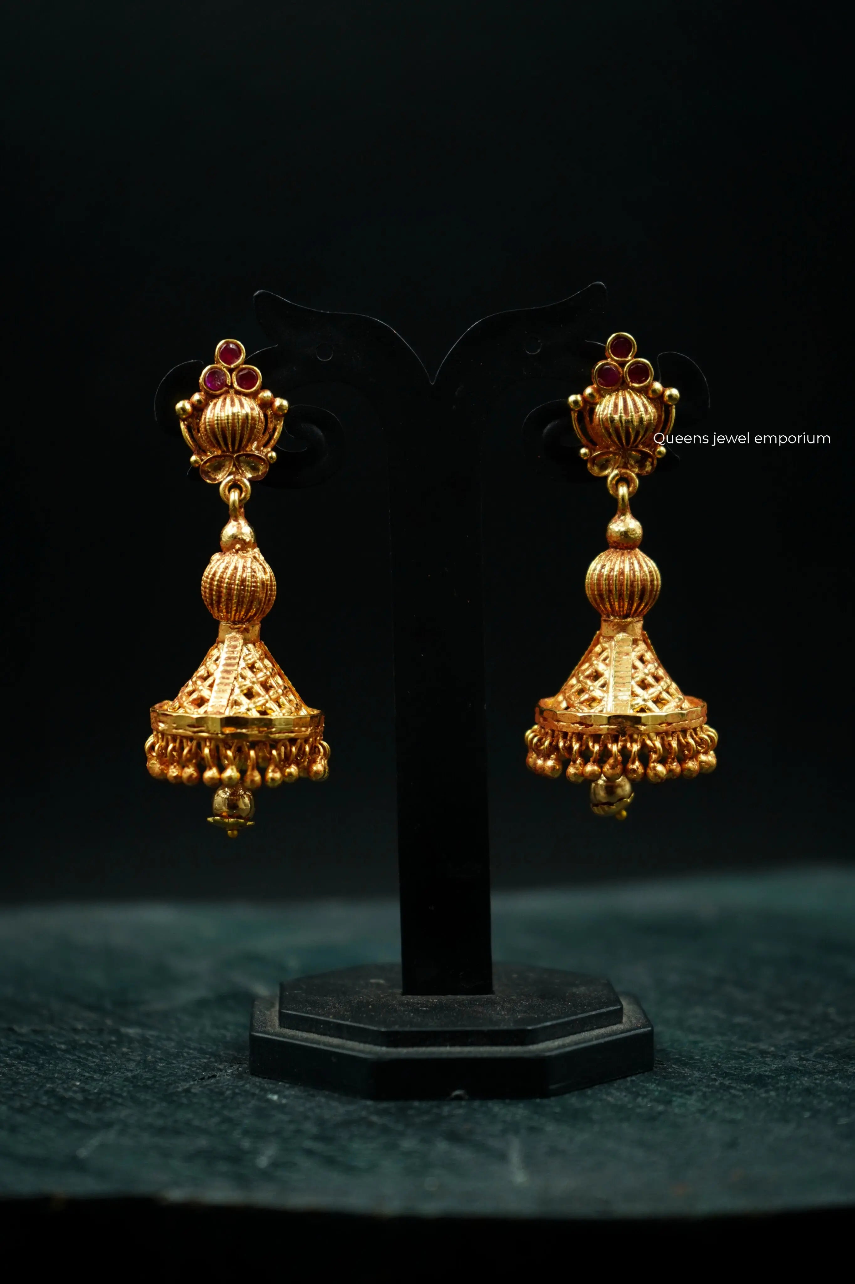 JANAKI LOLAKKU JHUMKA - Queens Jewel Emporium