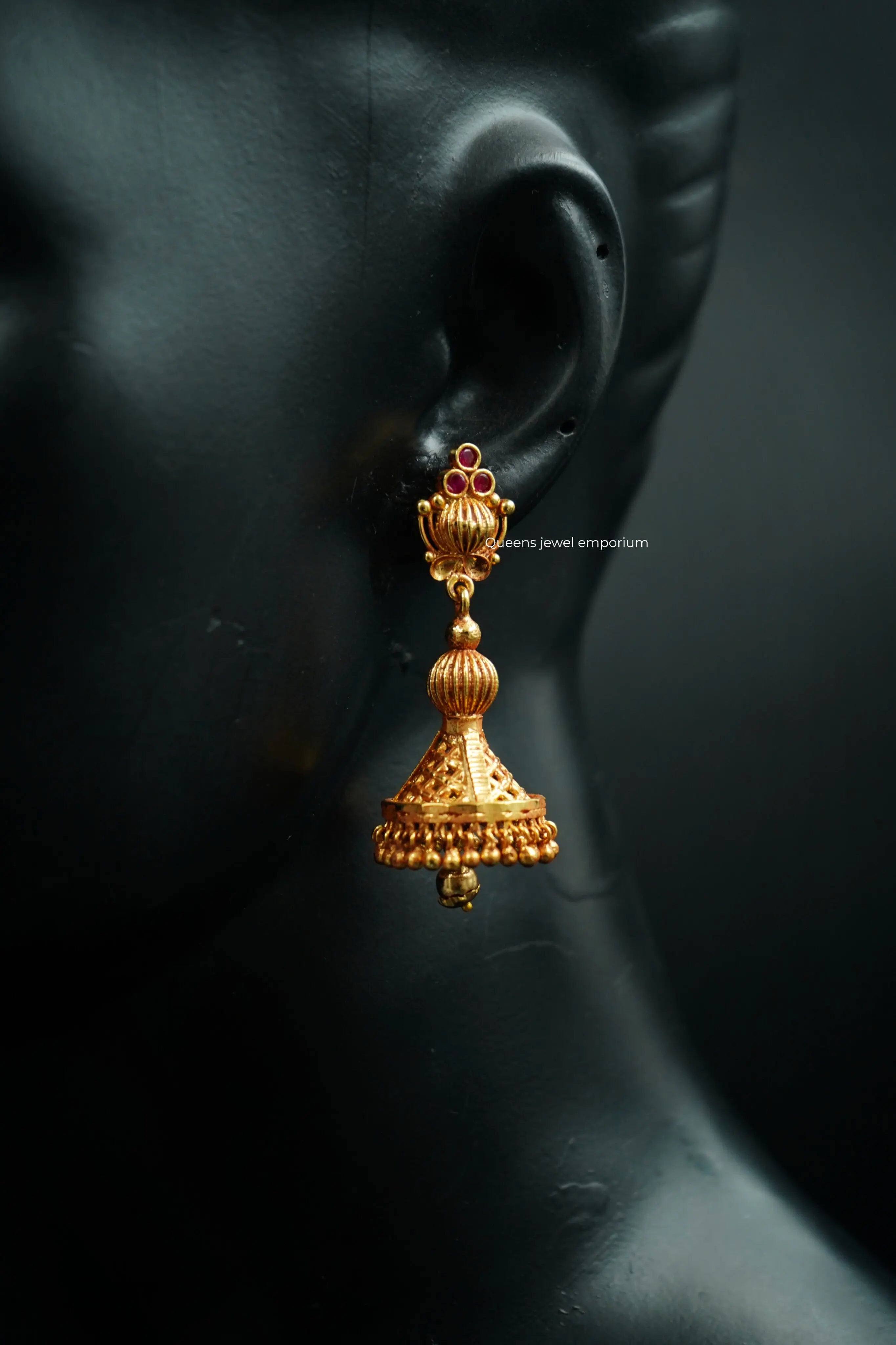 JANAKI LOLAKKU JHUMKA - Queens Jewel Emporium