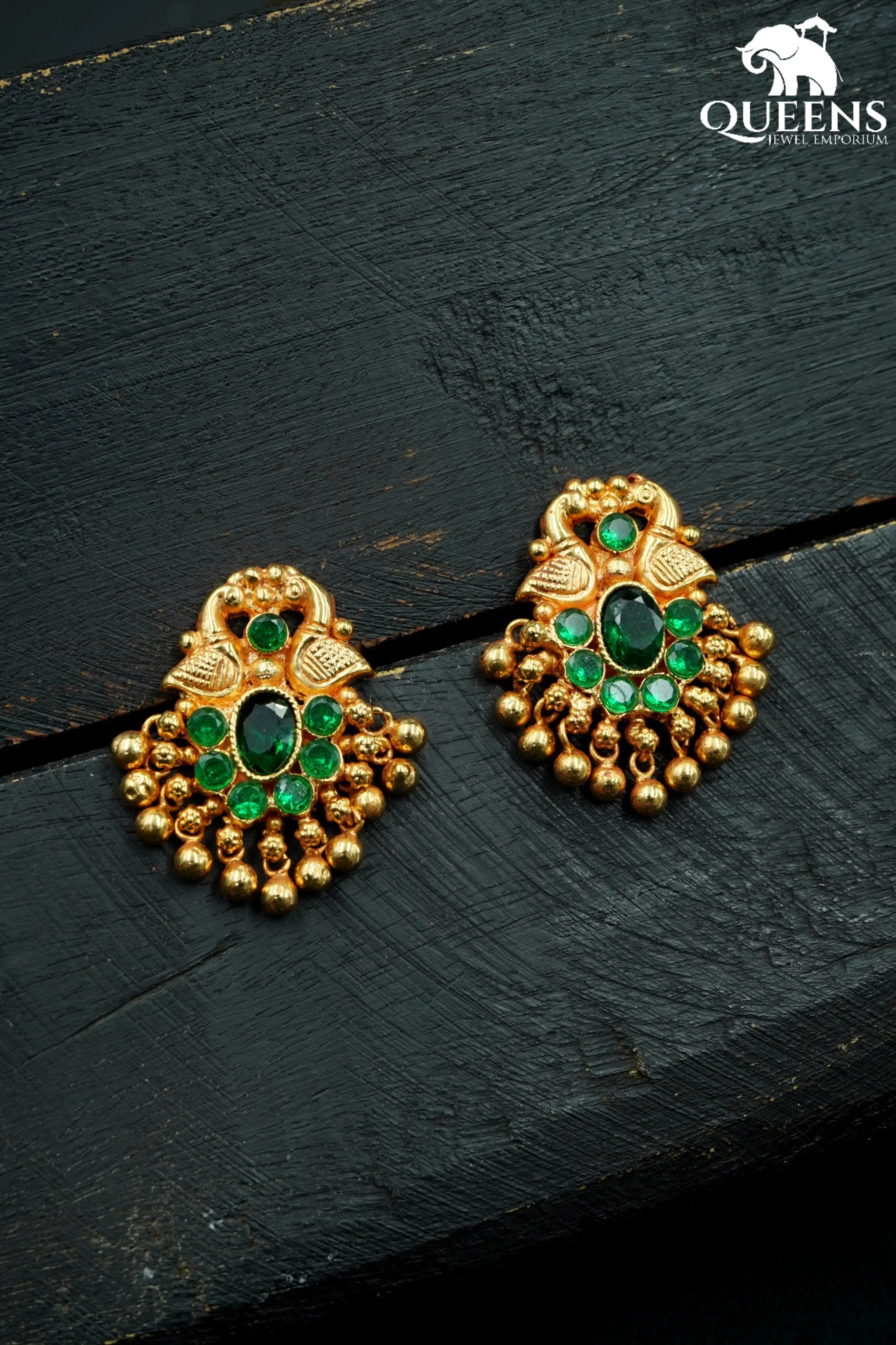 JANANIKA EARRINGS - OVAL - Queens Jewel Emporium