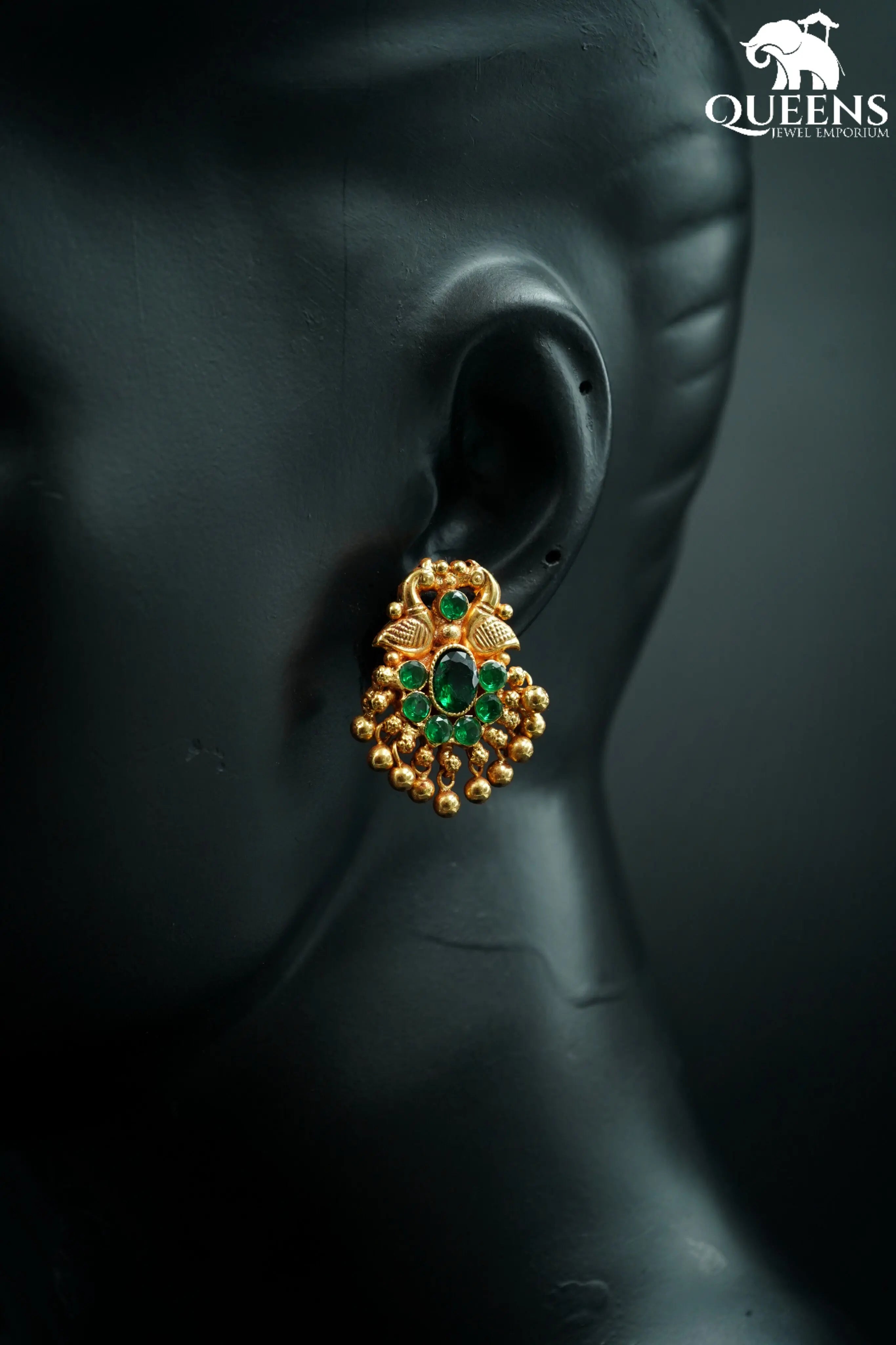 JANANIKA EARRINGS - OVAL - Queens Jewel Emporium