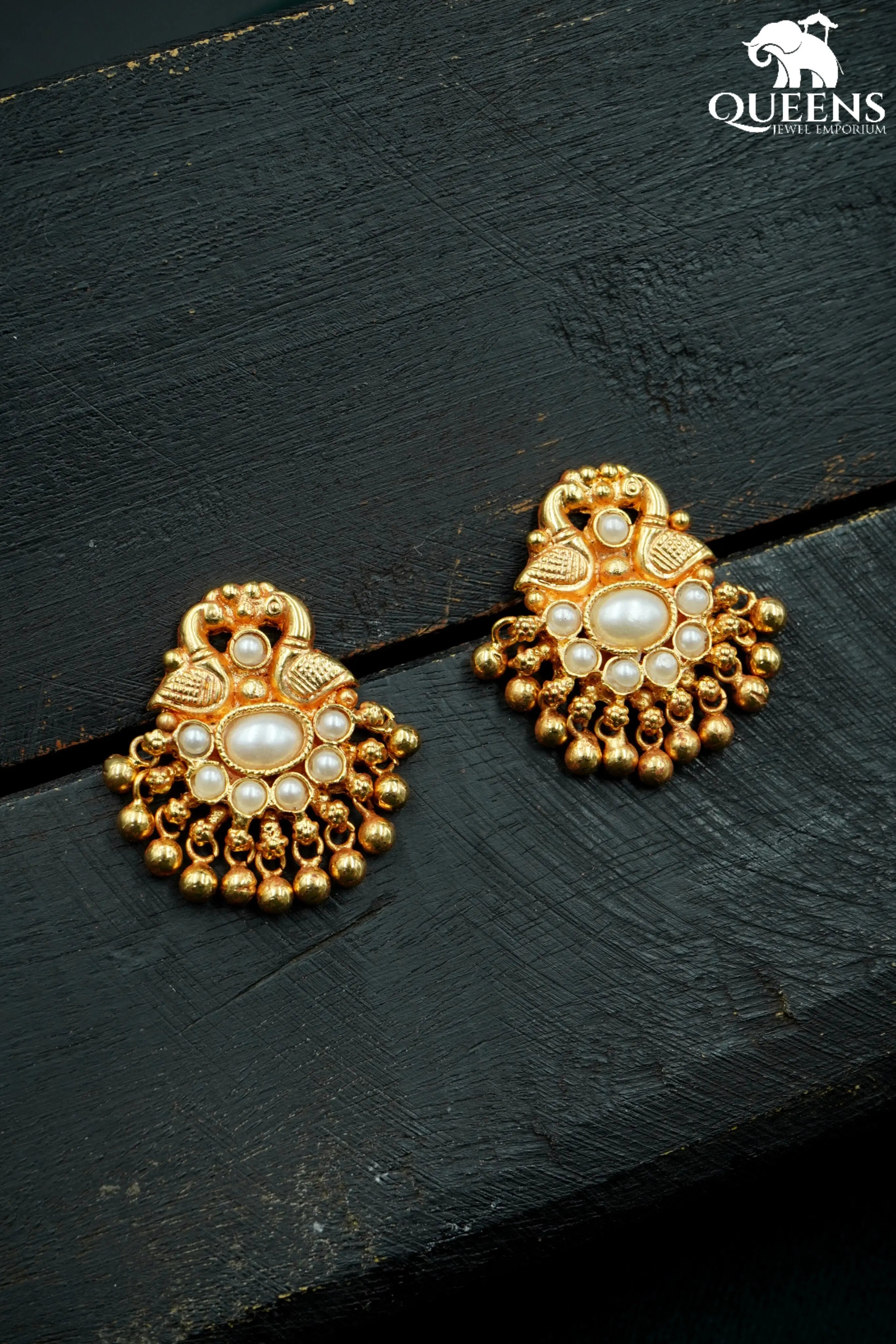JANANIKA EARRINGS - ROUND - Queens Jewel Emporium