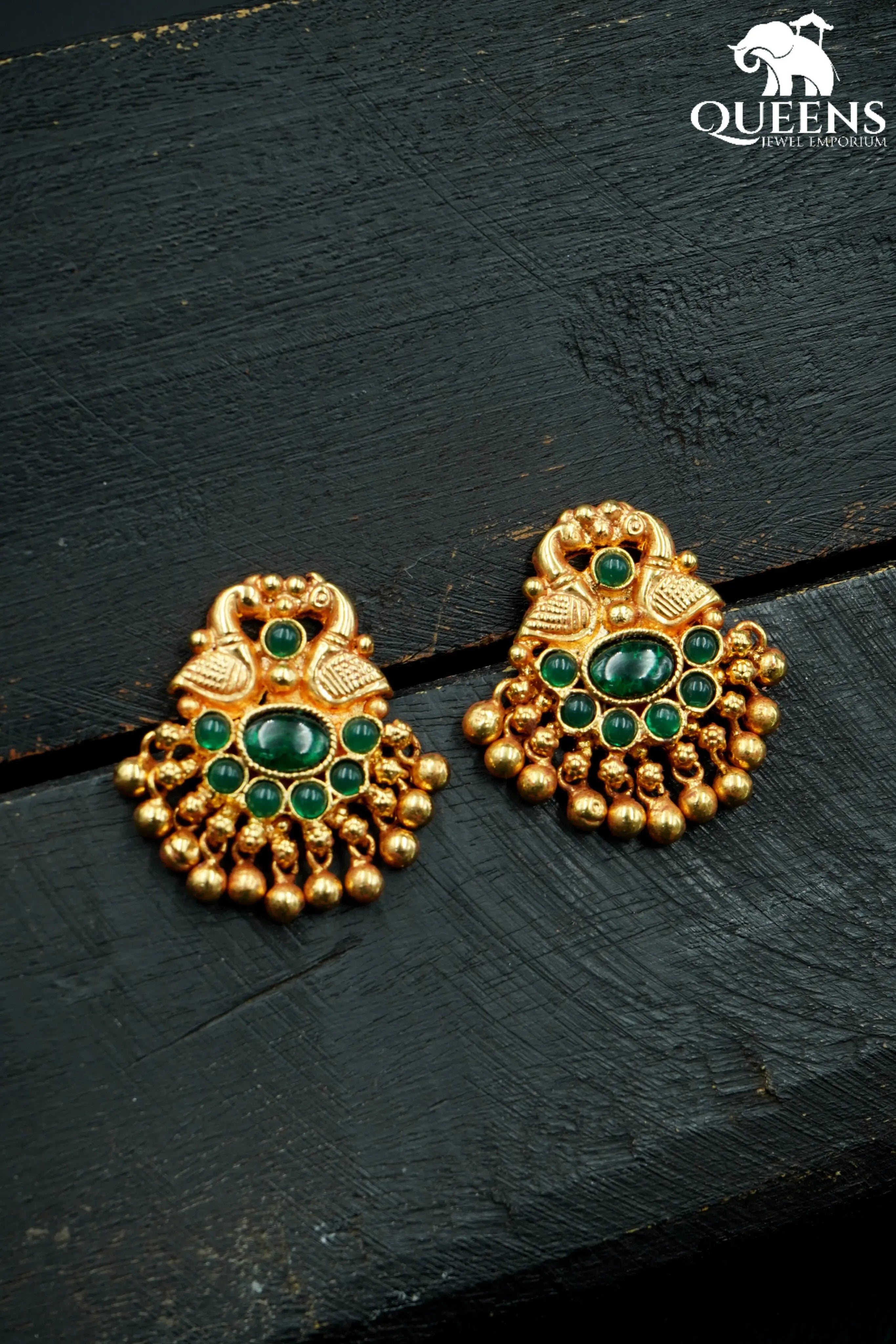 JANANIKA EARRINGS - ROUND - Queens Jewel Emporium