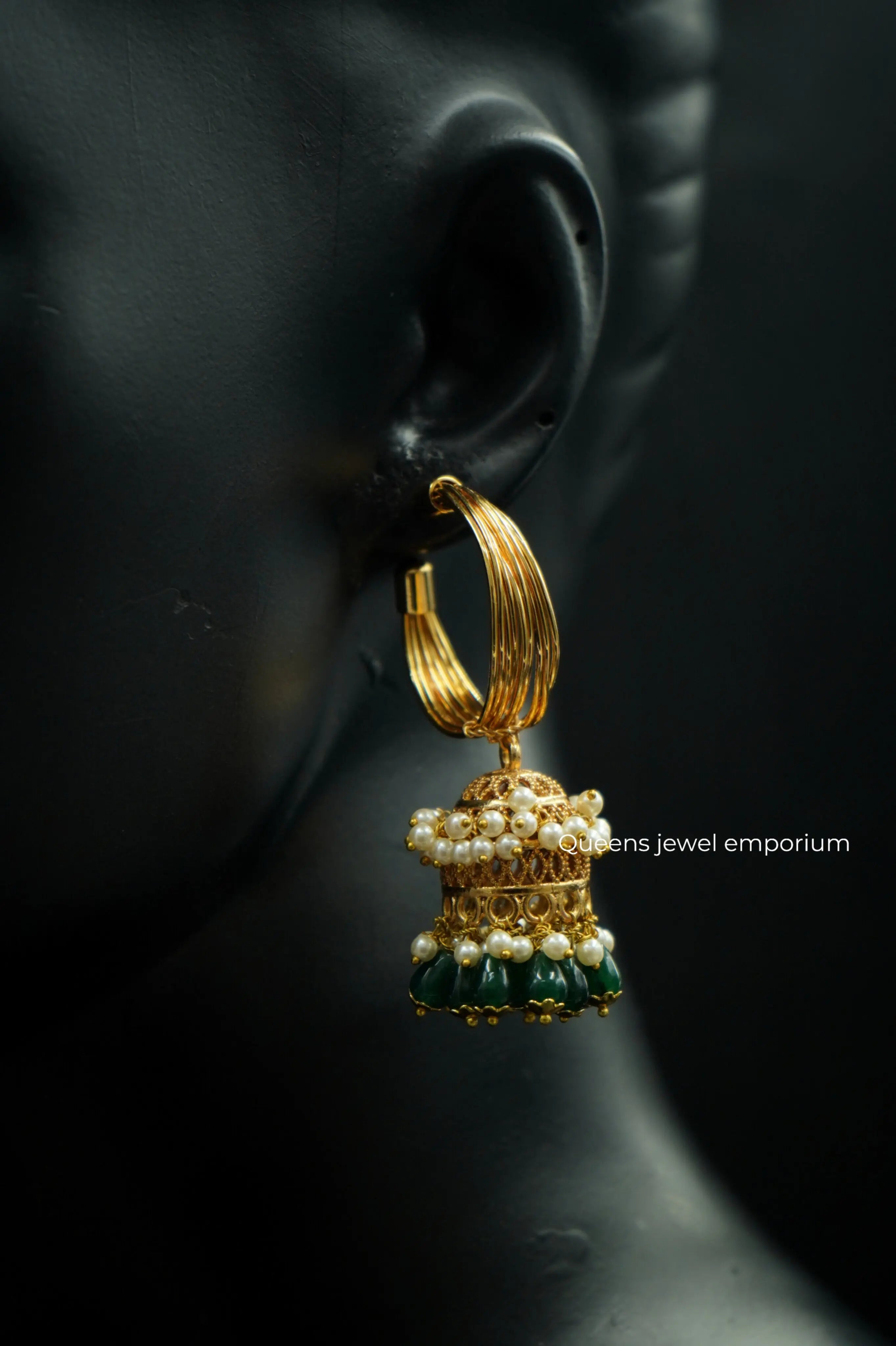 JEEVAHINI JHUMKA - Queens Jewel Emporium