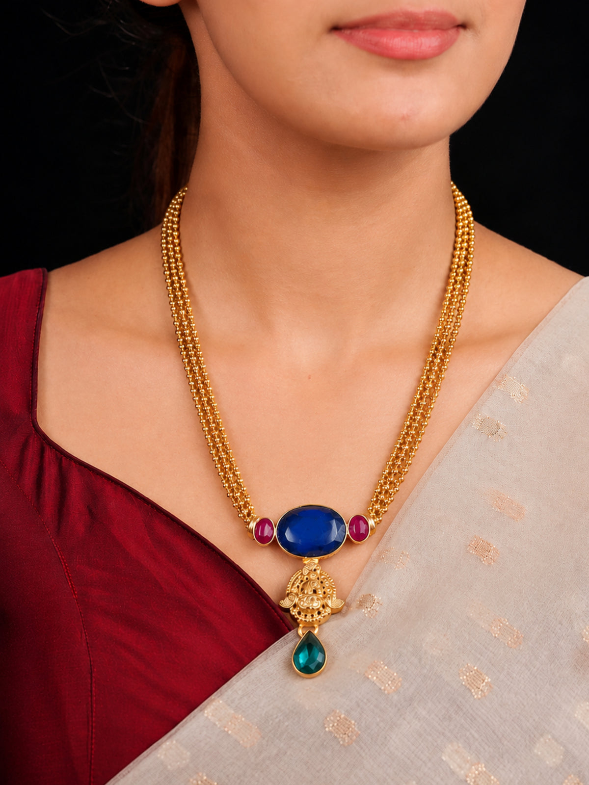 Manimegalai Multi Gem Haram