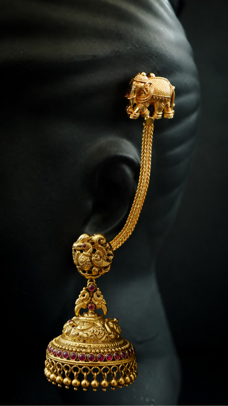 Pakshi Devi Jhumka With Mattal