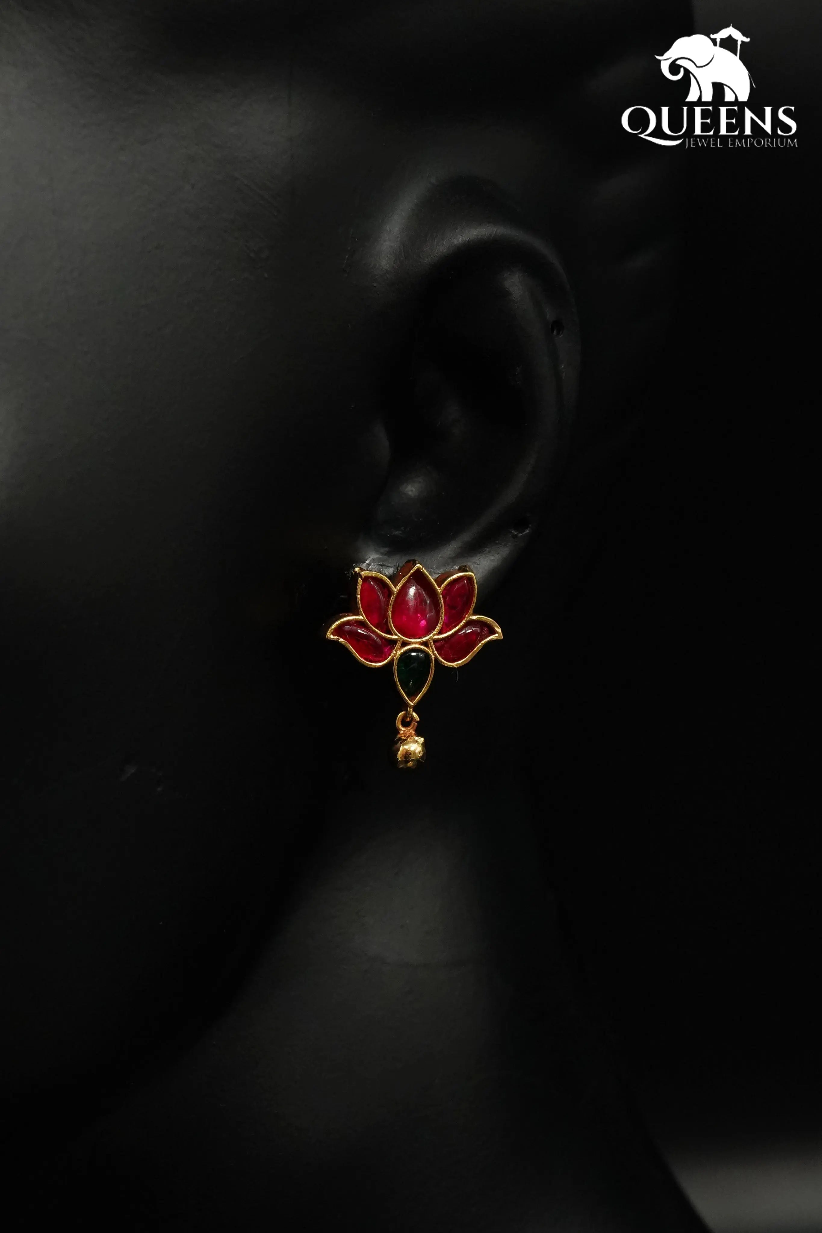KAMALAM STUDS - Queens Jewel Emporium