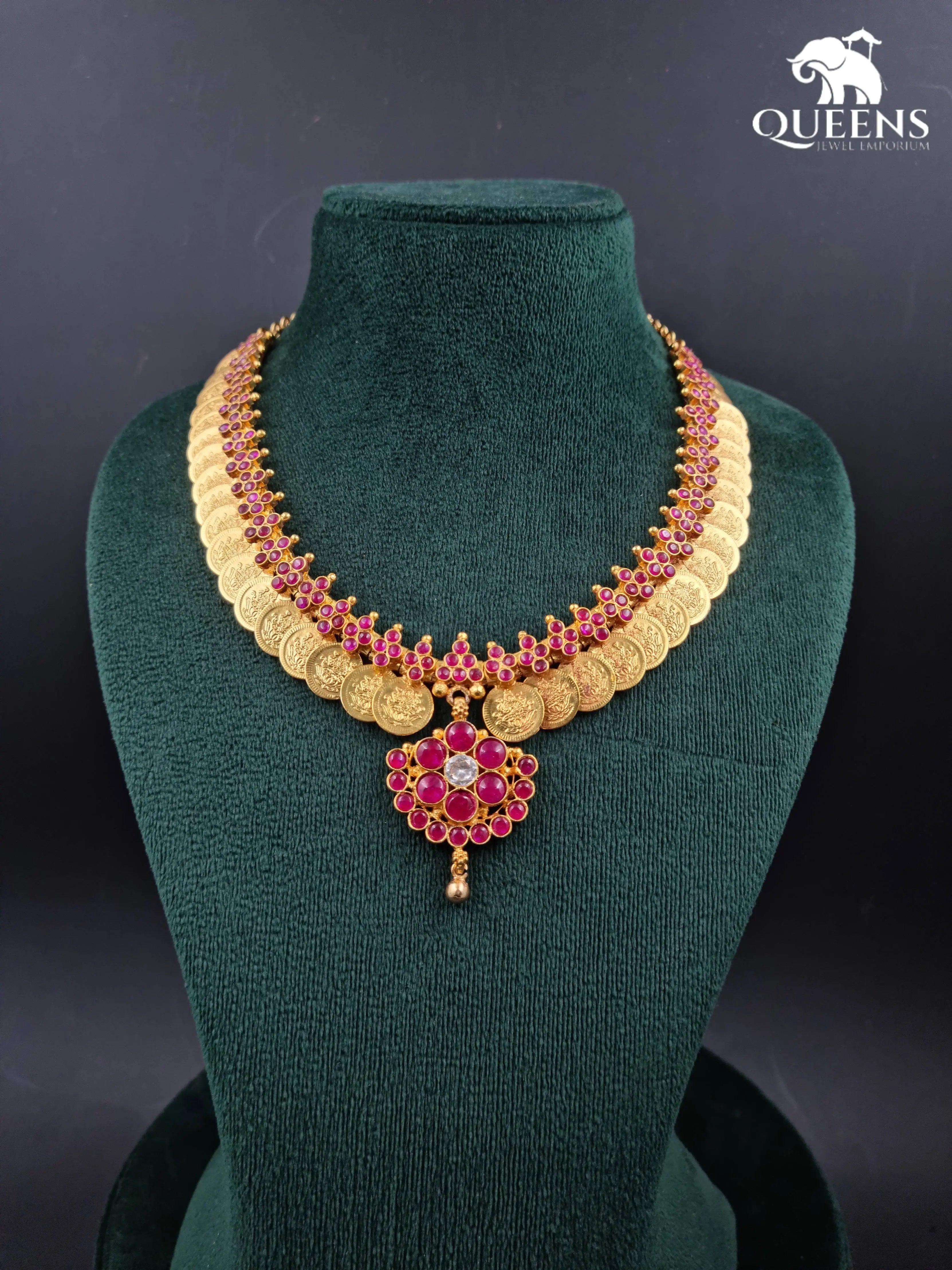 KANAGADHARA KASU NECKLACE - Queens Jewel Emporium