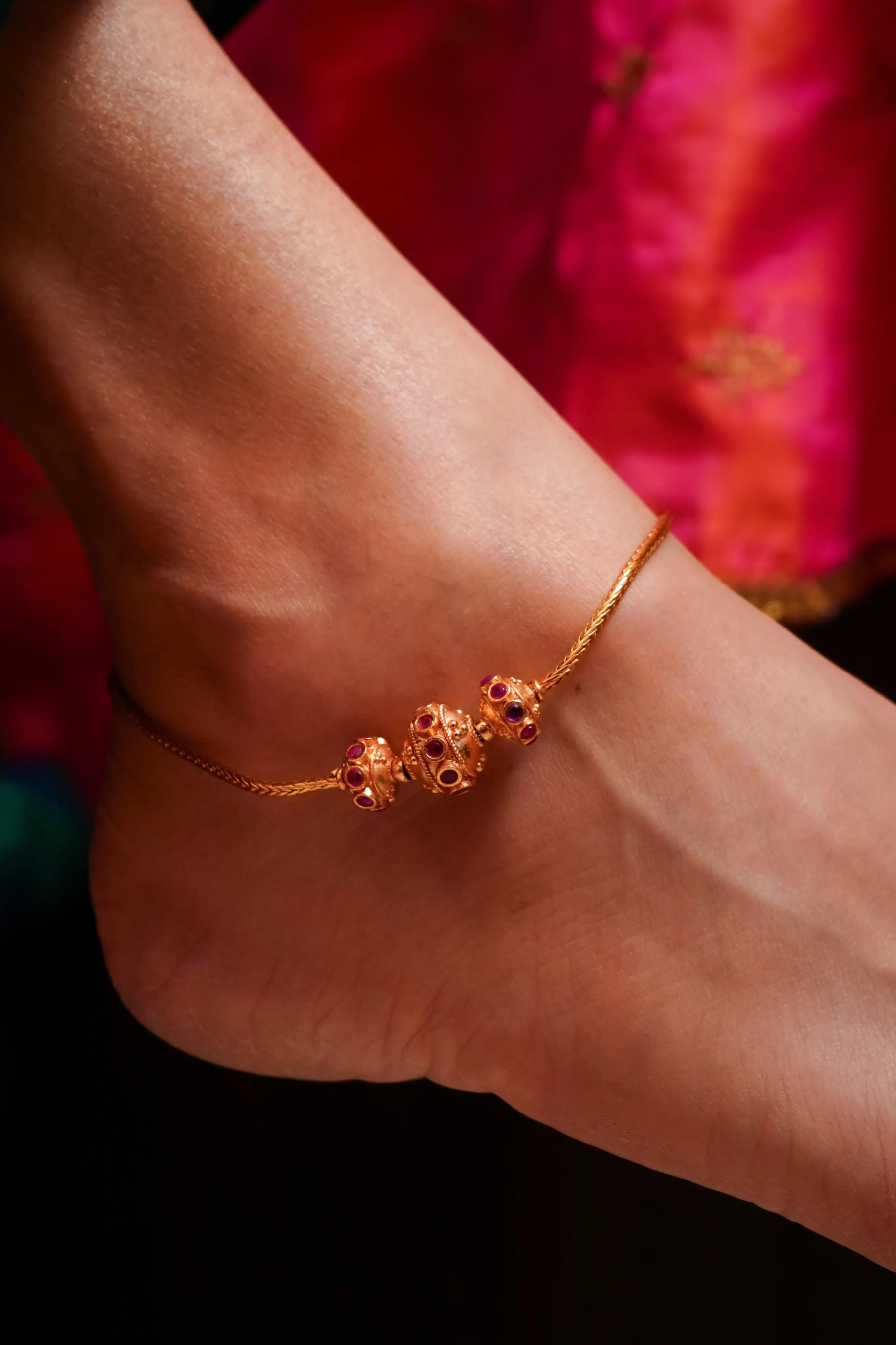 KANCHANA ANKLETS - Queens Jewel Emporium