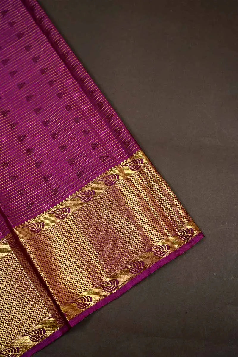 KANJI PATTU KATTAM SILK SAREE - Queens Jewel Emporium