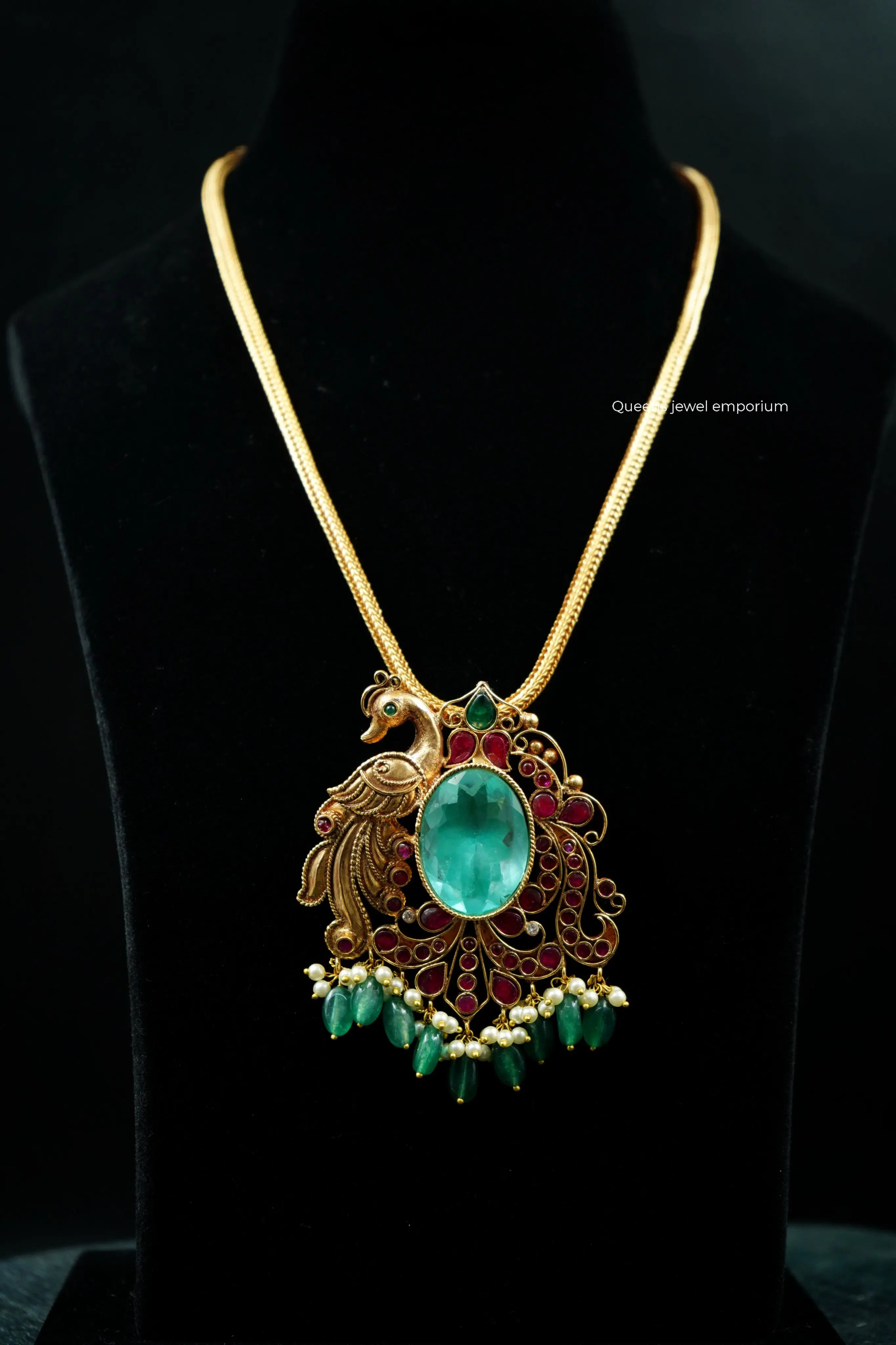 KARMUGIL PENDANT - Queens Jewel Emporium