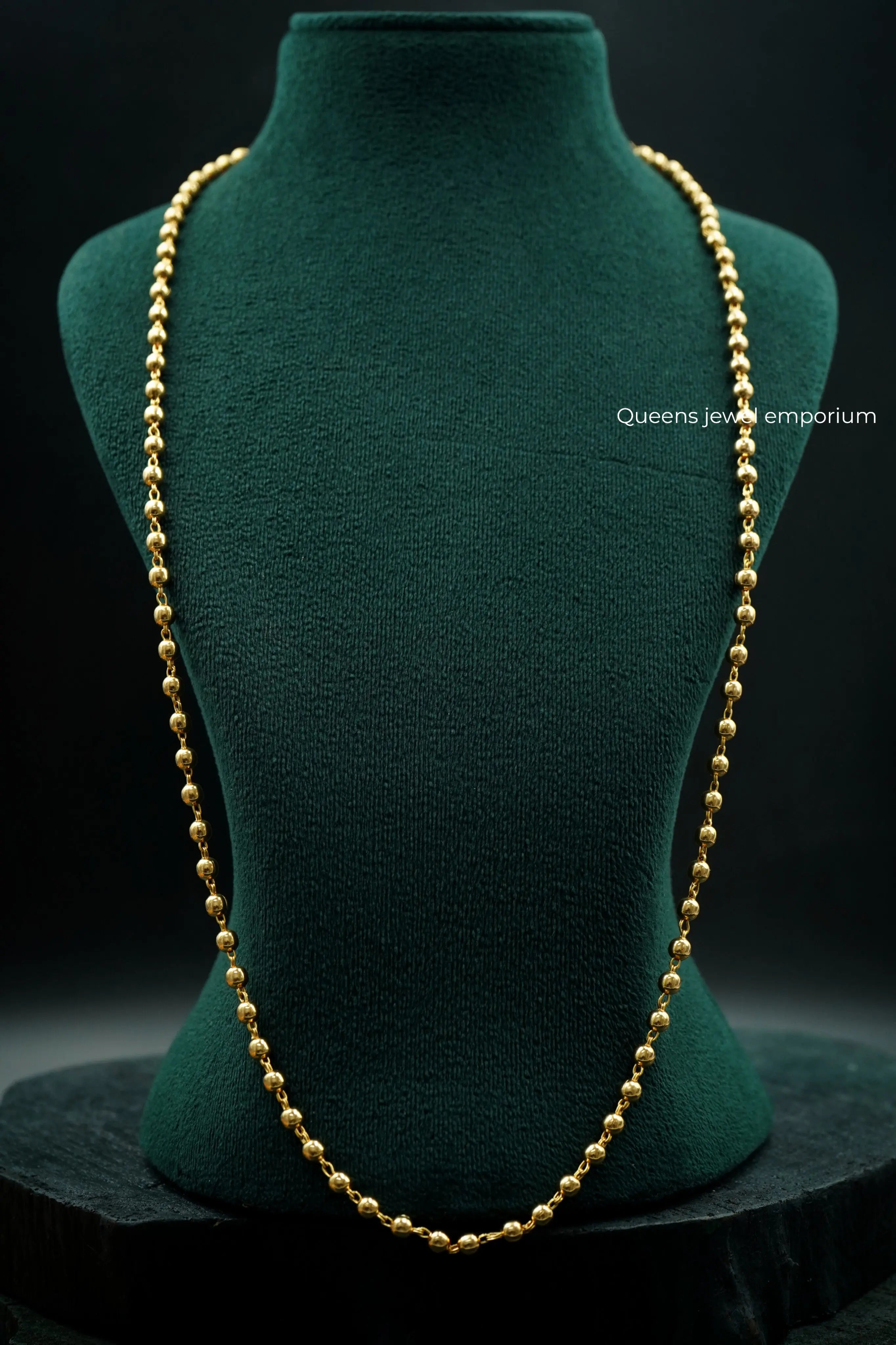 KHUSHBOO BALL CHAIN - Queens Jewel Emporium