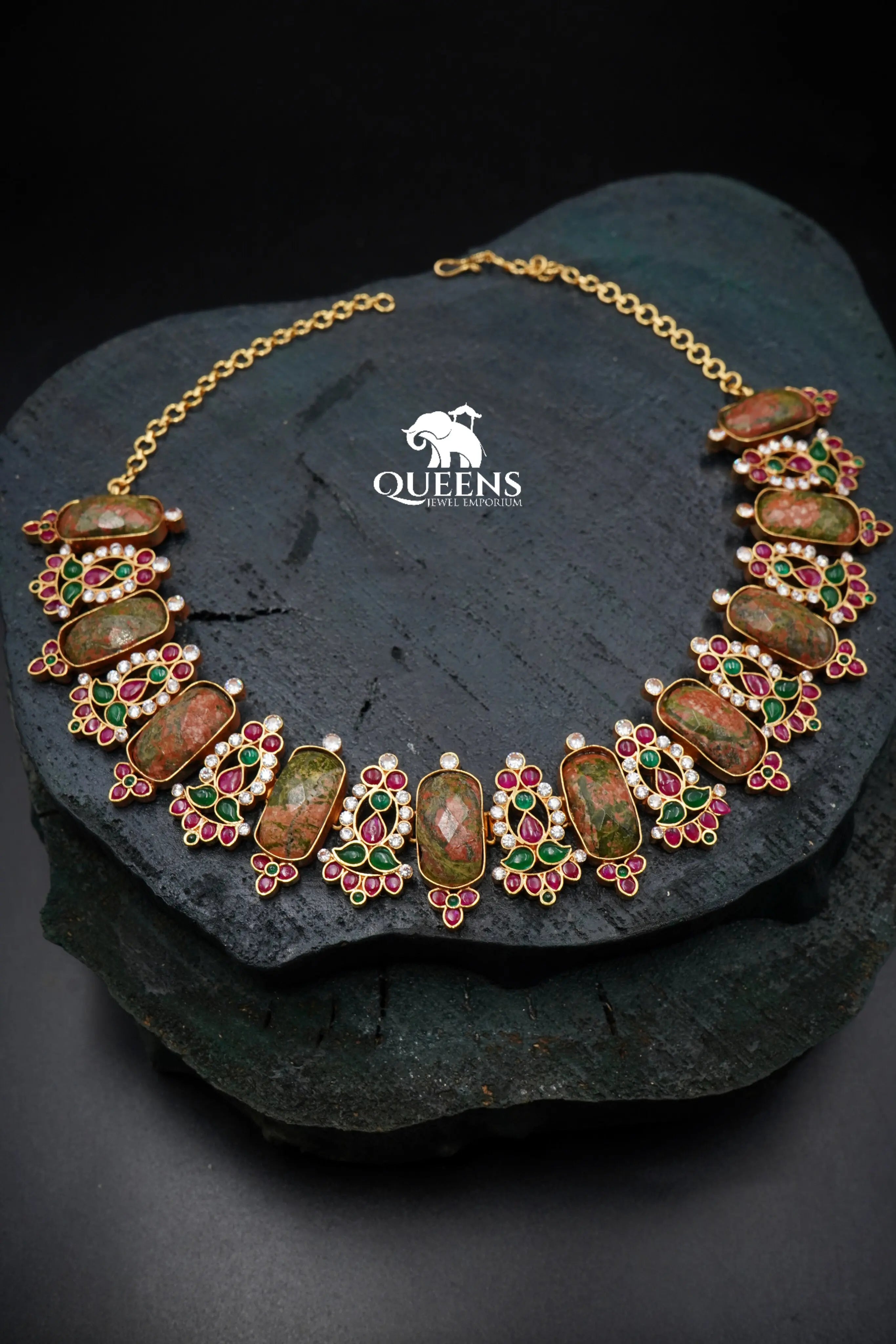 KIRTHIKSHA NECKLACE - Queens Jewel Emporium