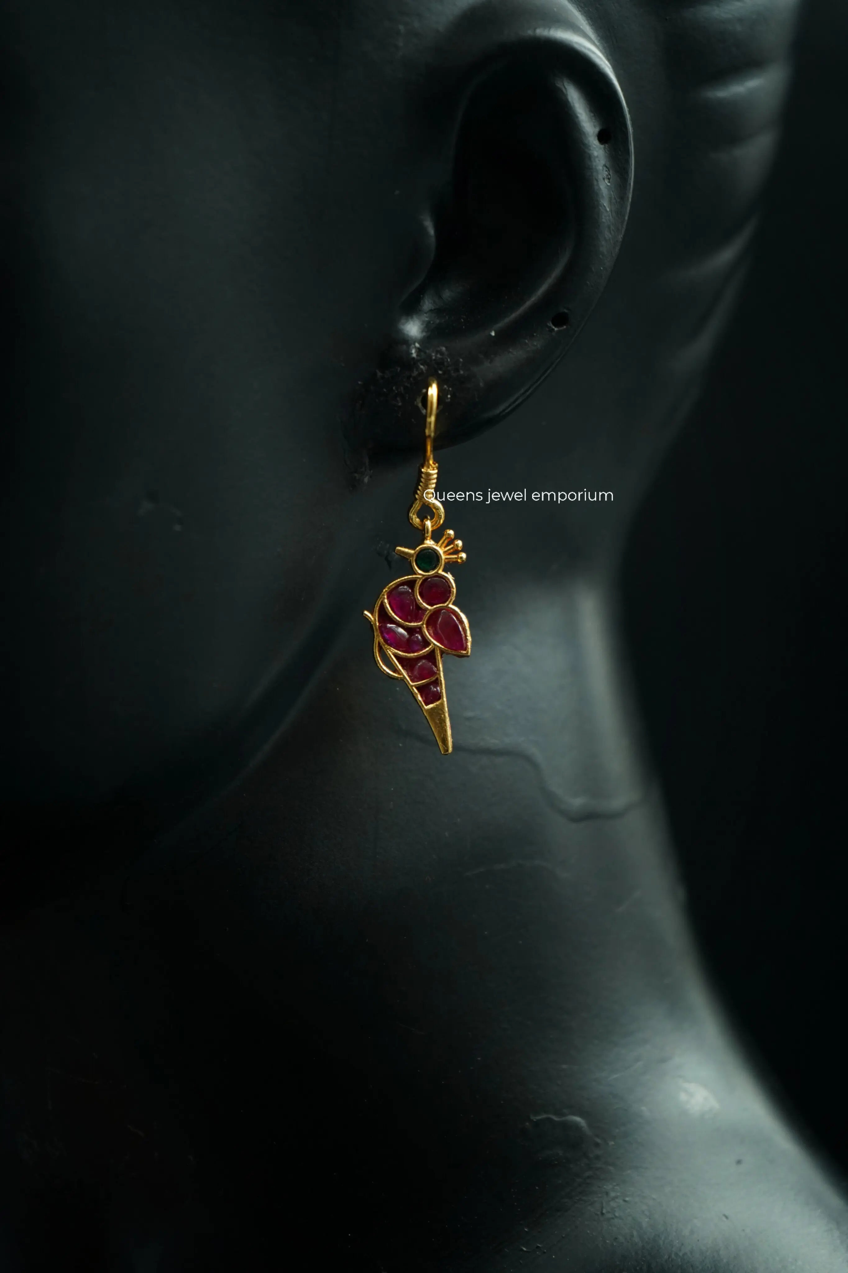 KIZHI NECKLACE - RED - Queens Jewel Emporium