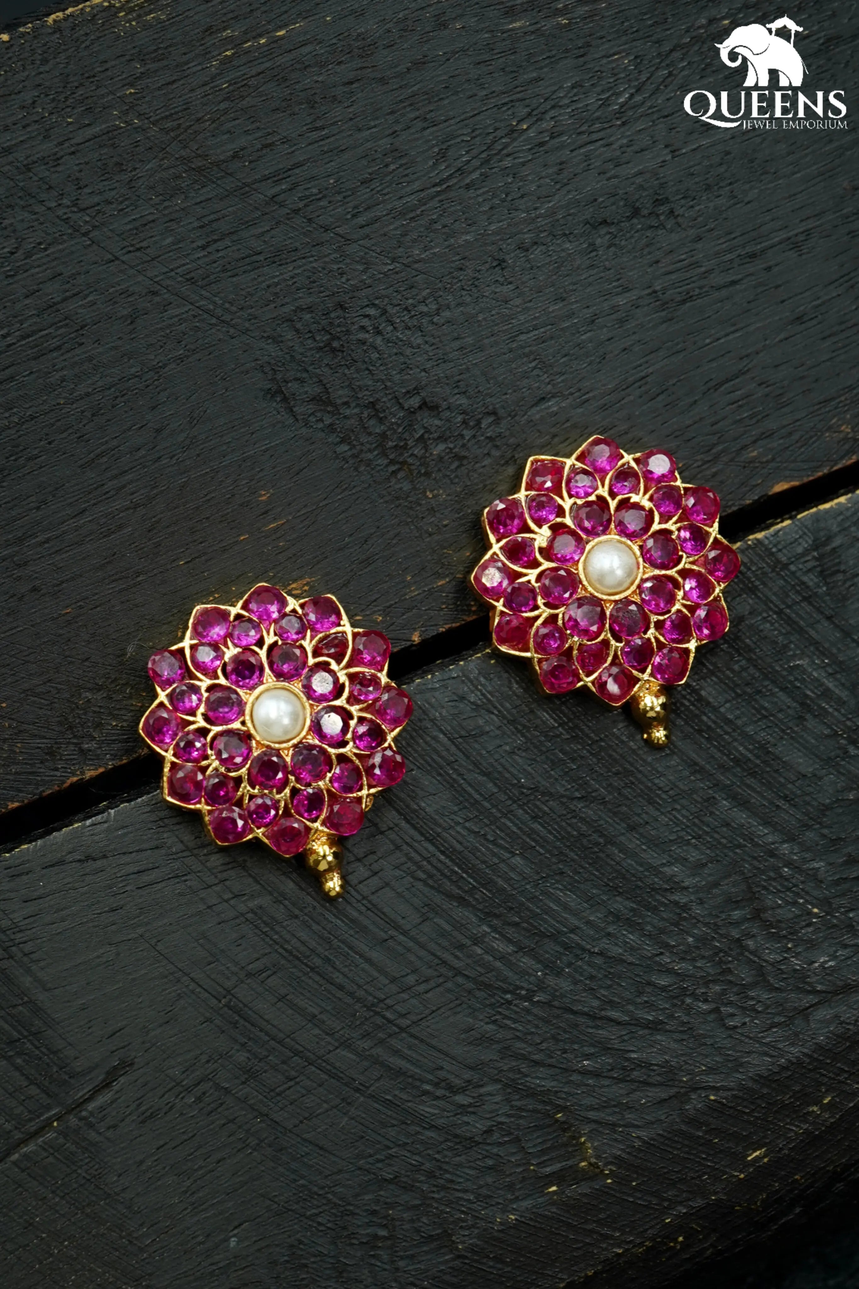 KUMUDHINI STUD - Queens Jewel Emporium