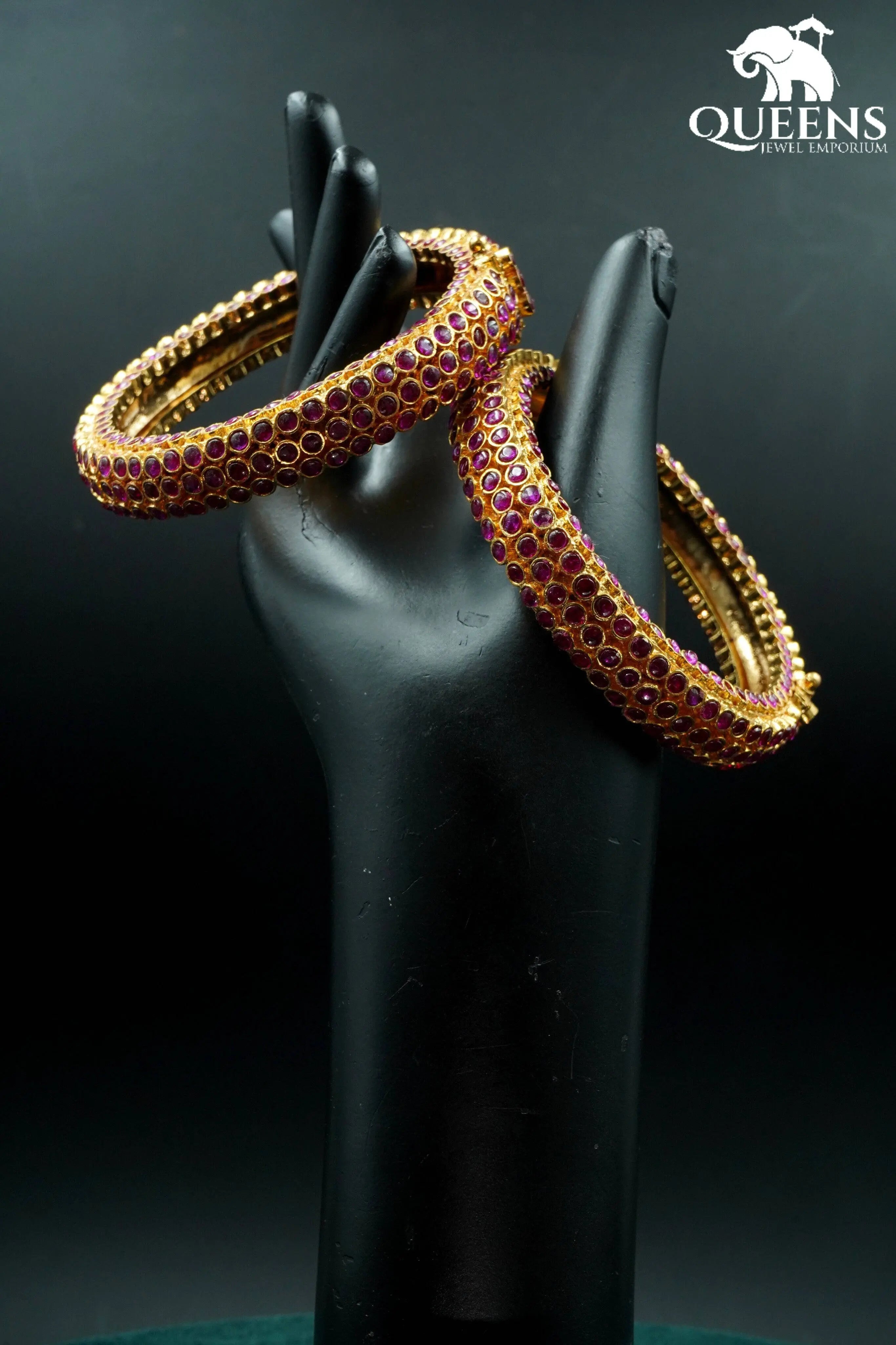KUNDHAVI KEMP BANGLE - Queens Jewel Emporium