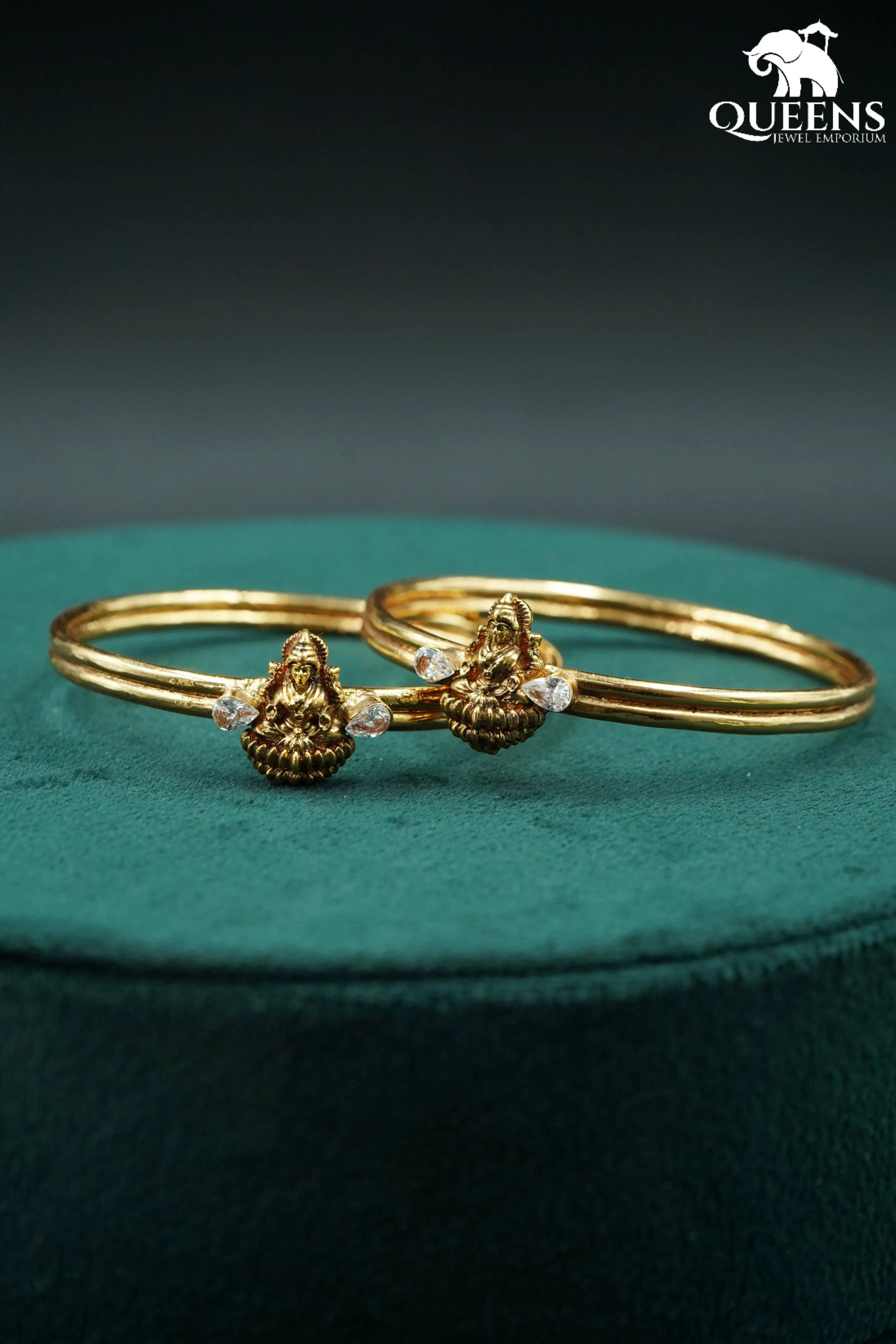 LAKSHMI KAPPU BANGLE - Queens Jewel Emporium