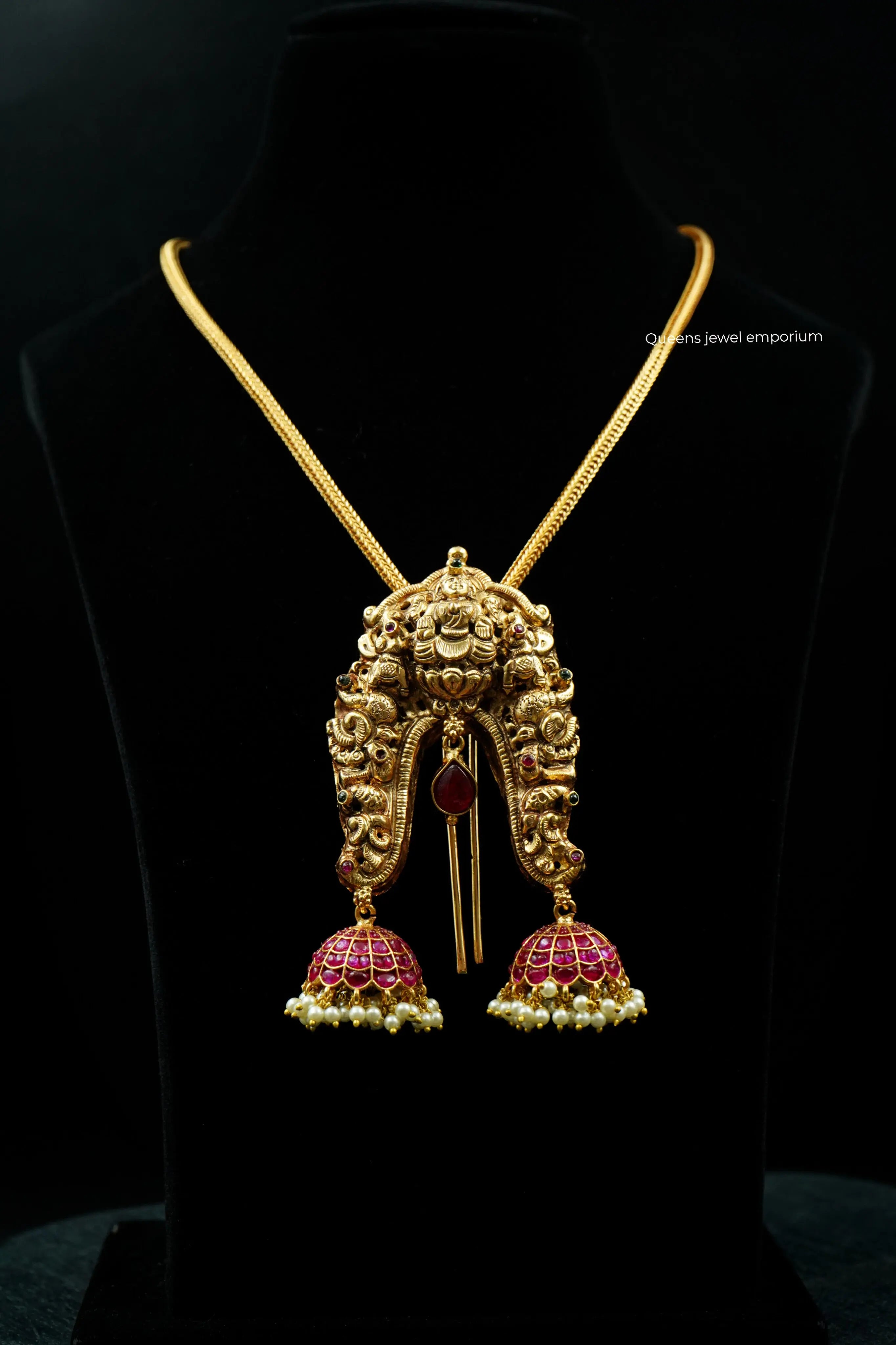 LAKSHMI NAGAS PENDANT - Queens Jewel Emporium