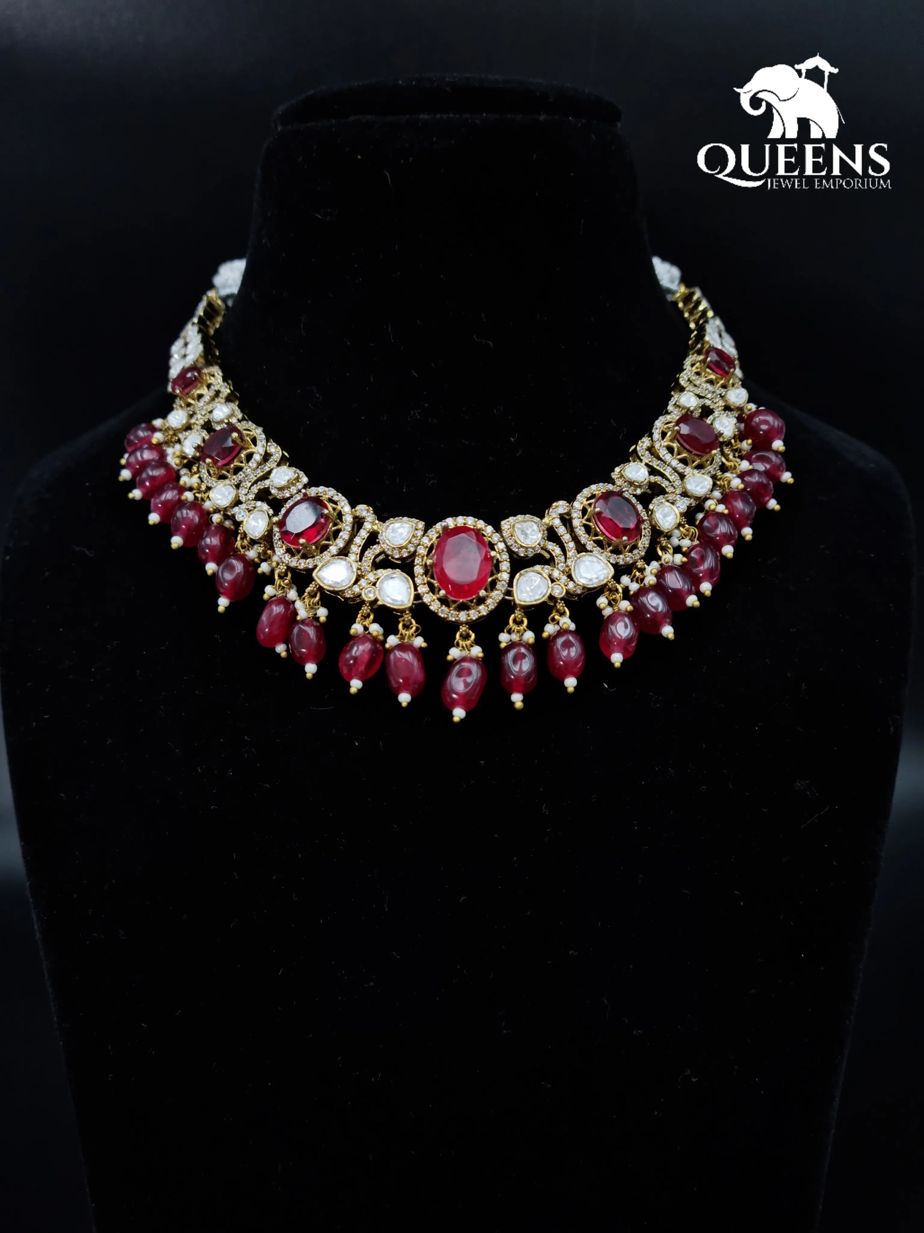 LASHYA VICTORIAN NECKLACE - Queens Jewel Emporium