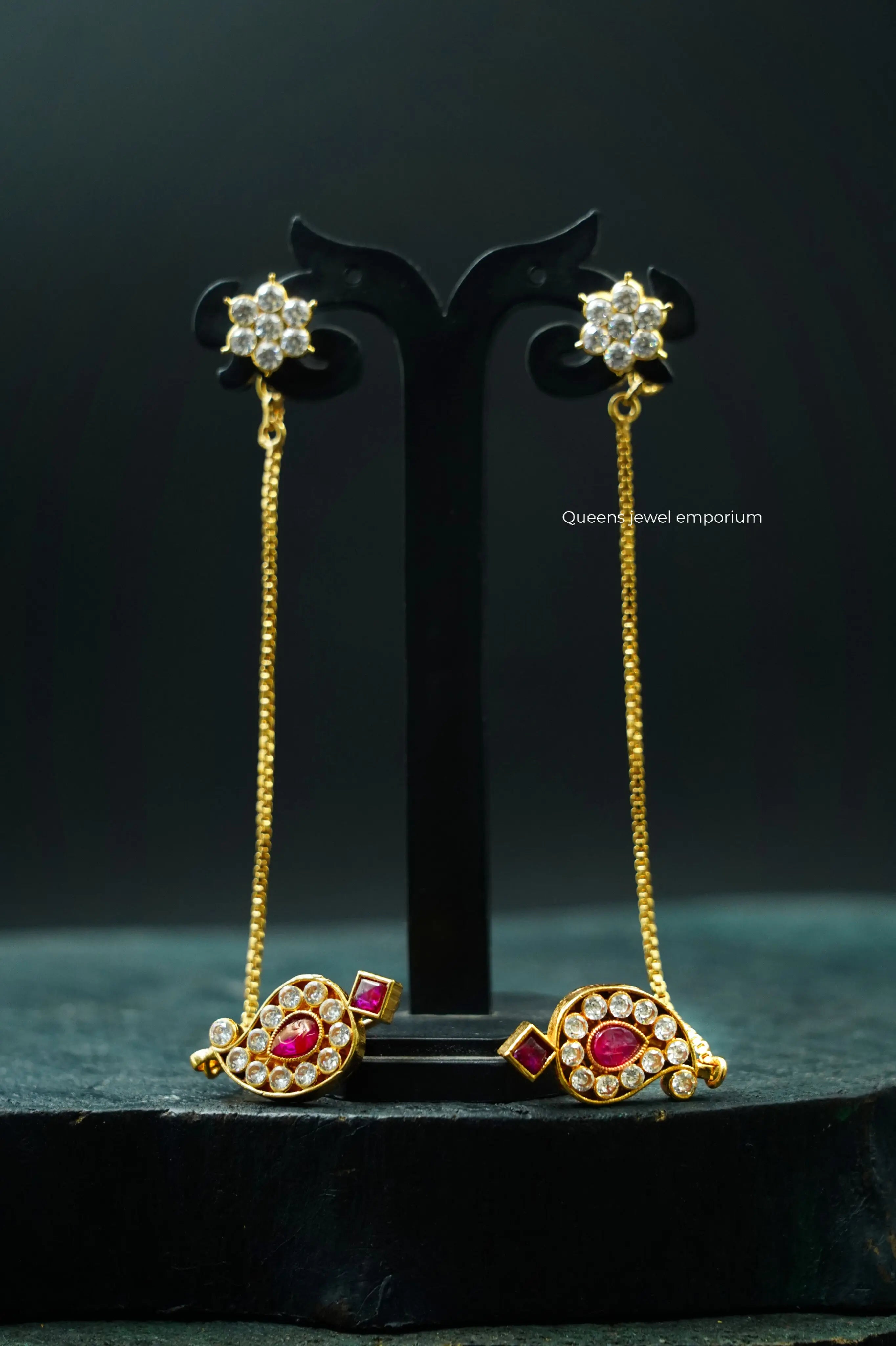 LAYA EAR CHAIN - Queens Jewel Emporium