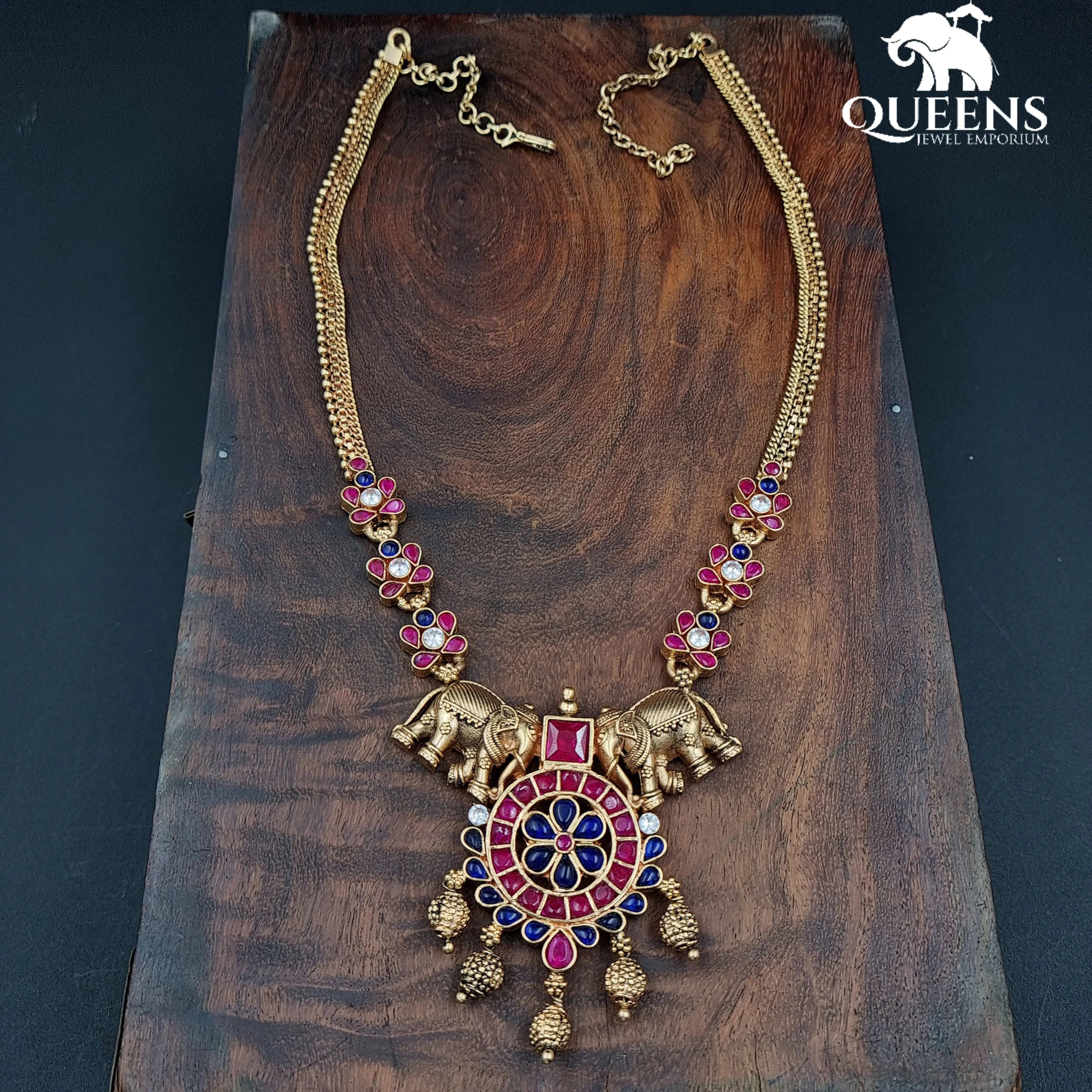 MAATANGI KEMP NECKLACE - Queens Jewel Emporium