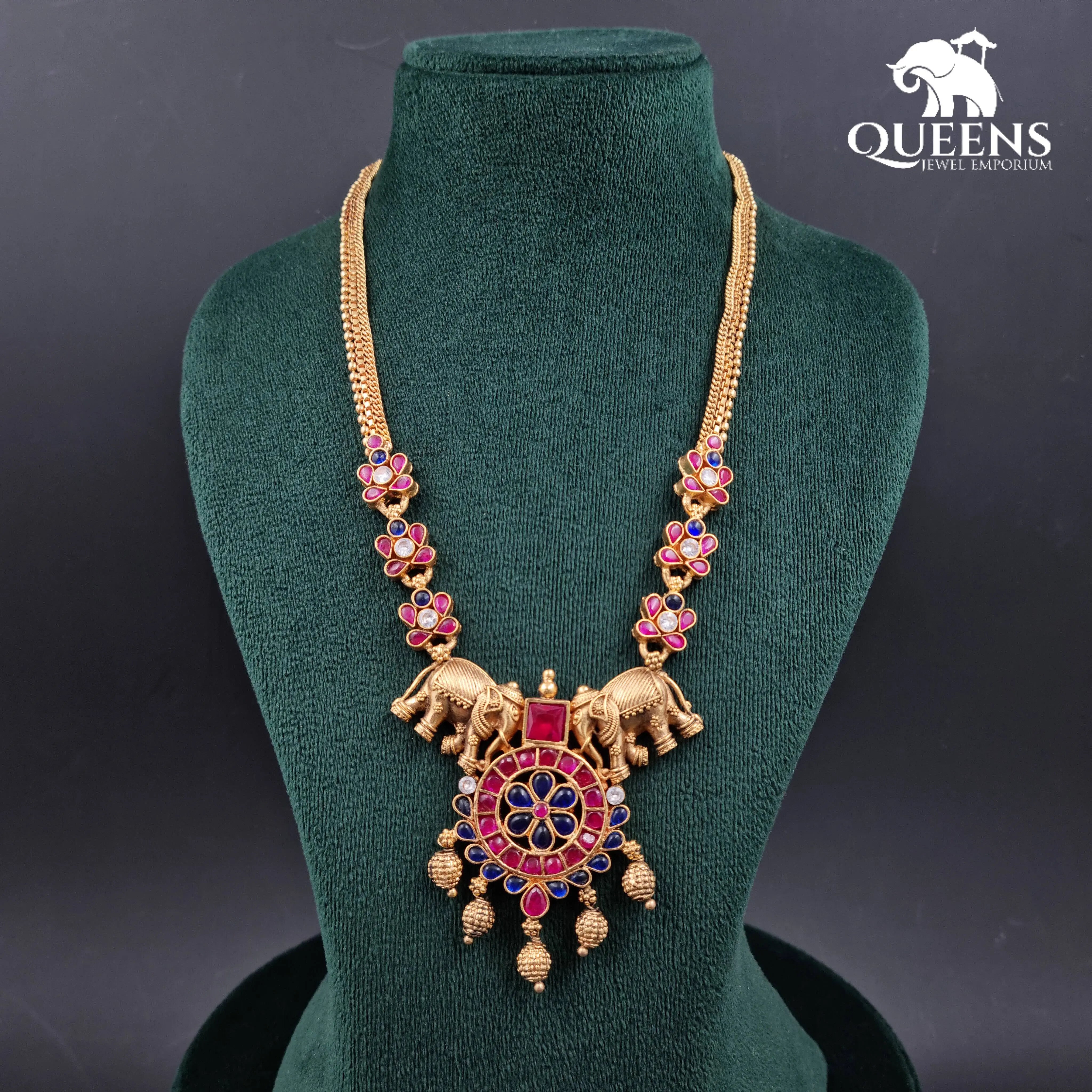 MAATANGI KEMP NECKLACE - Queens Jewel Emporium