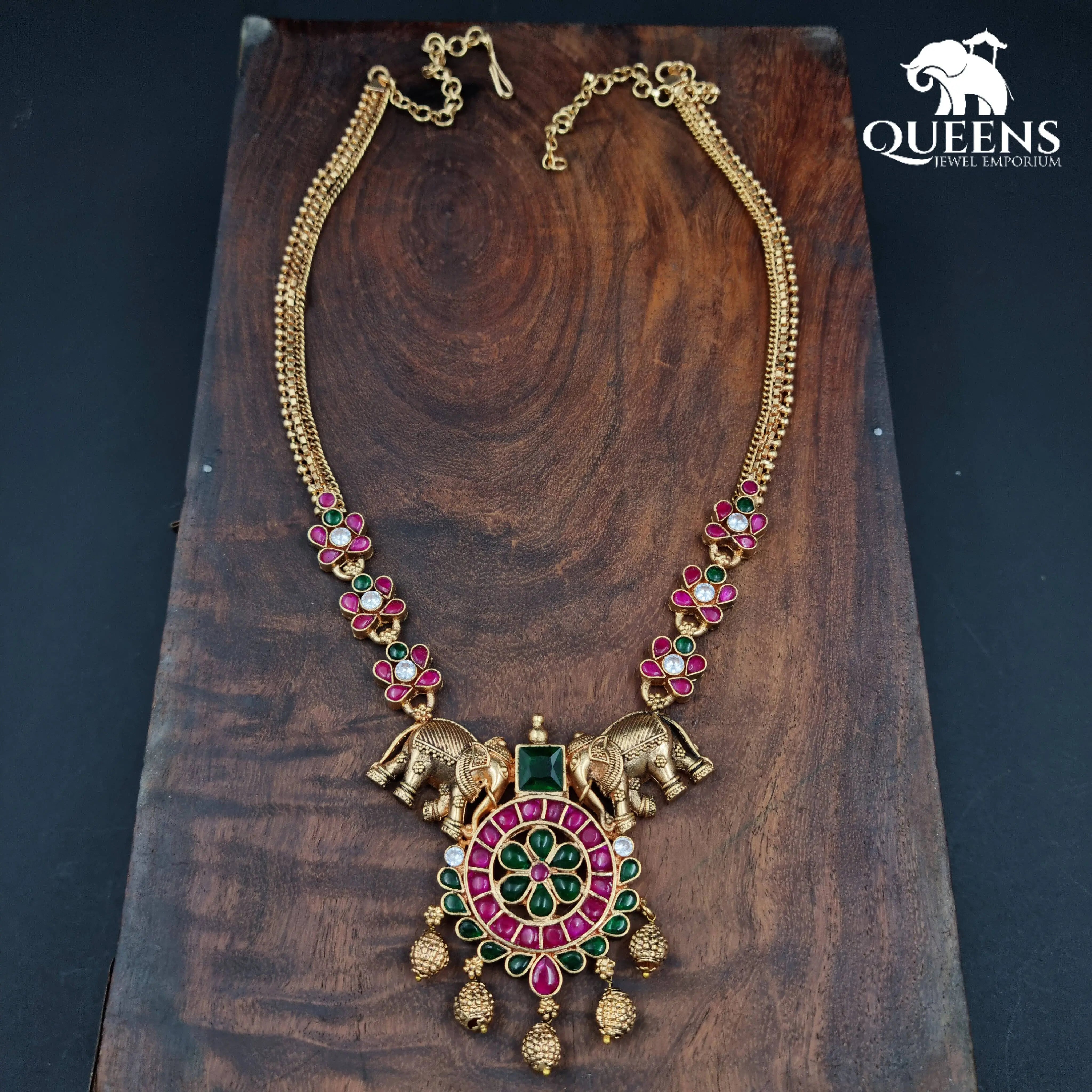 MAATANGI KEMP NECKLACE - Queens Jewel Emporium