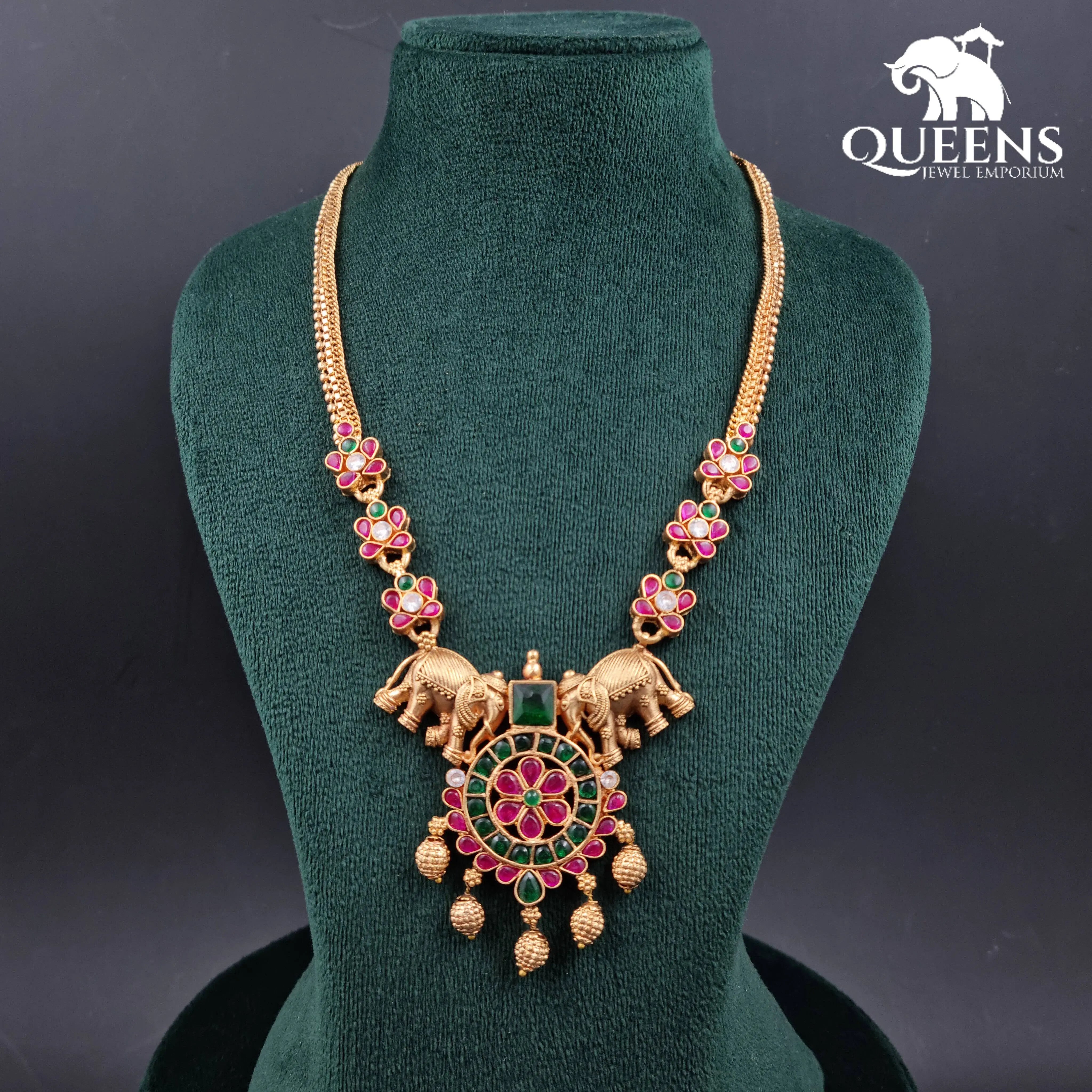 MAATANGI KEMP NECKLACE - Queens Jewel Emporium