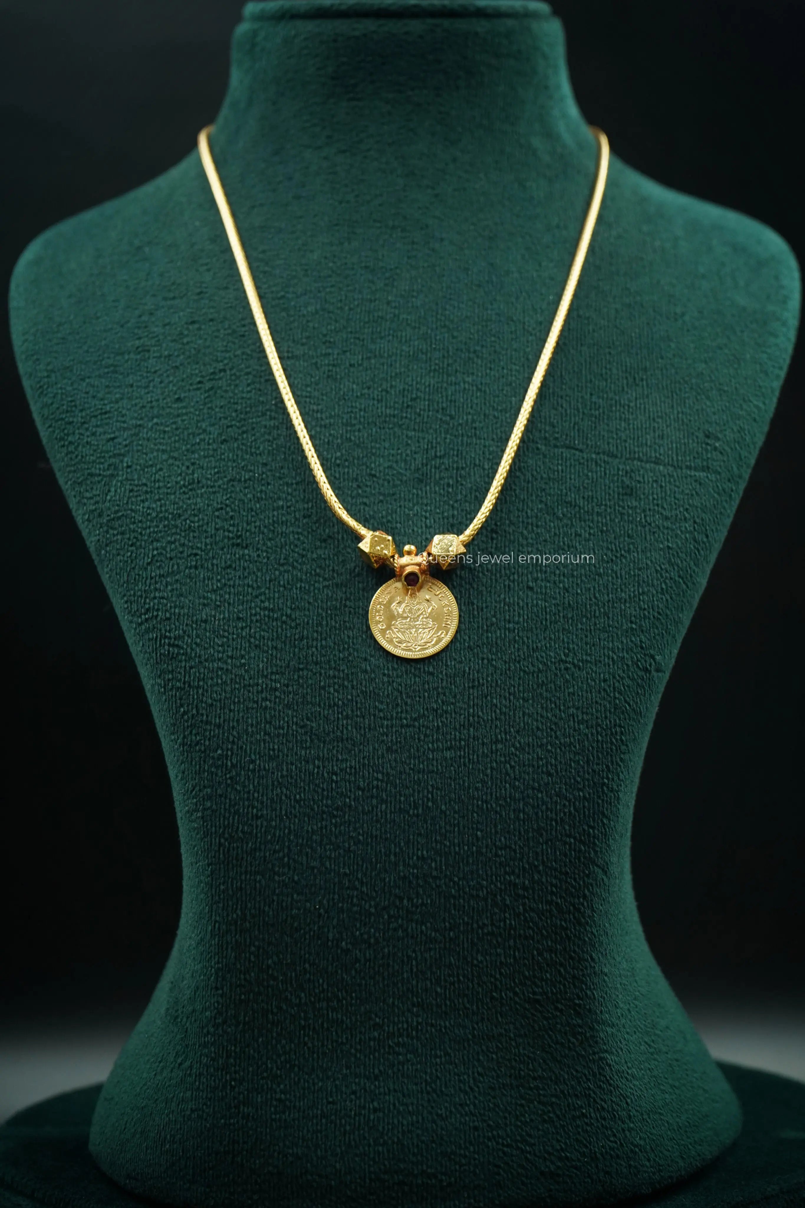 MADHUJA KASU NECKLACE - Queens Jewel Emporium