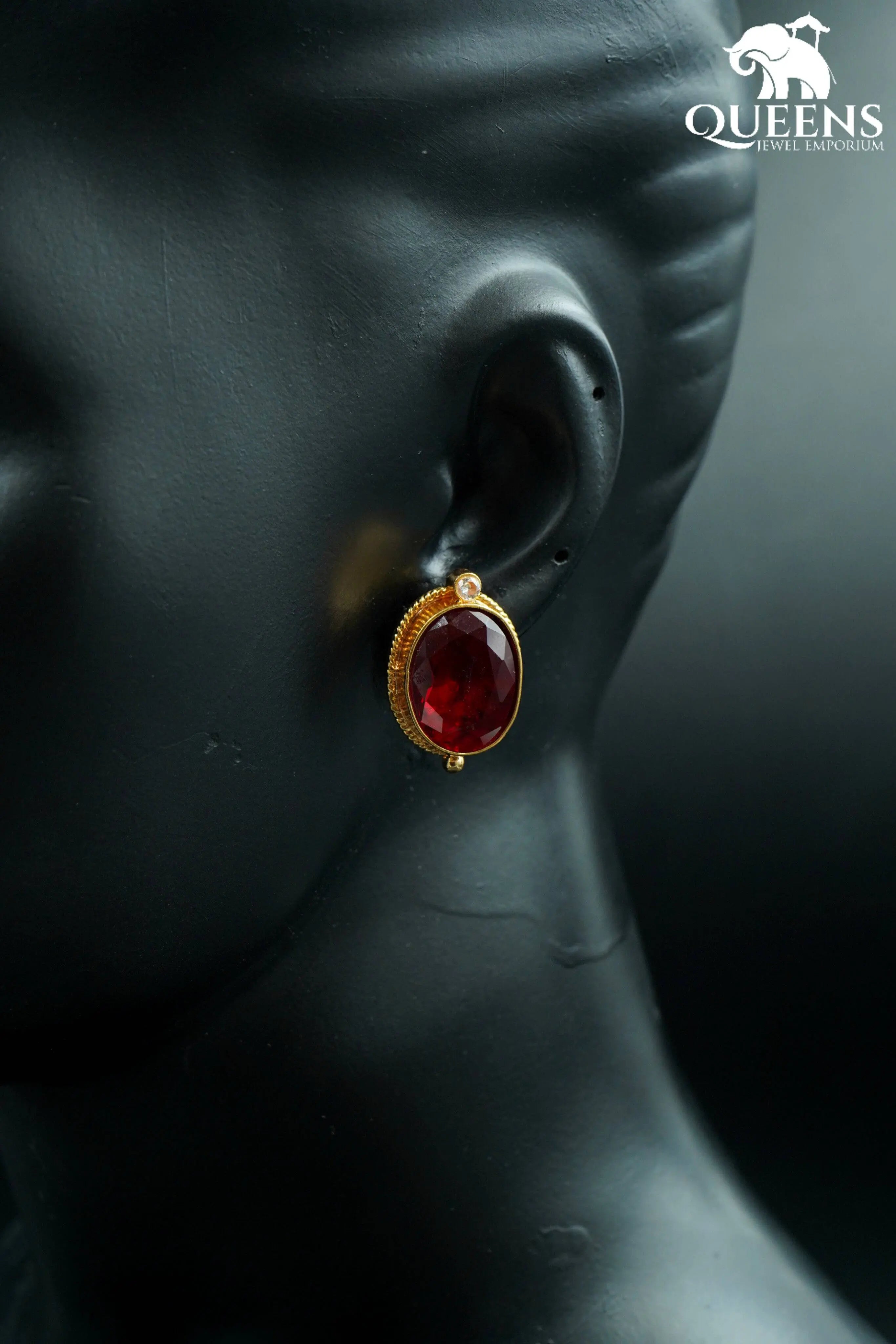 MAGILANI ZIRCON EARRING - Queens Jewel Emporium