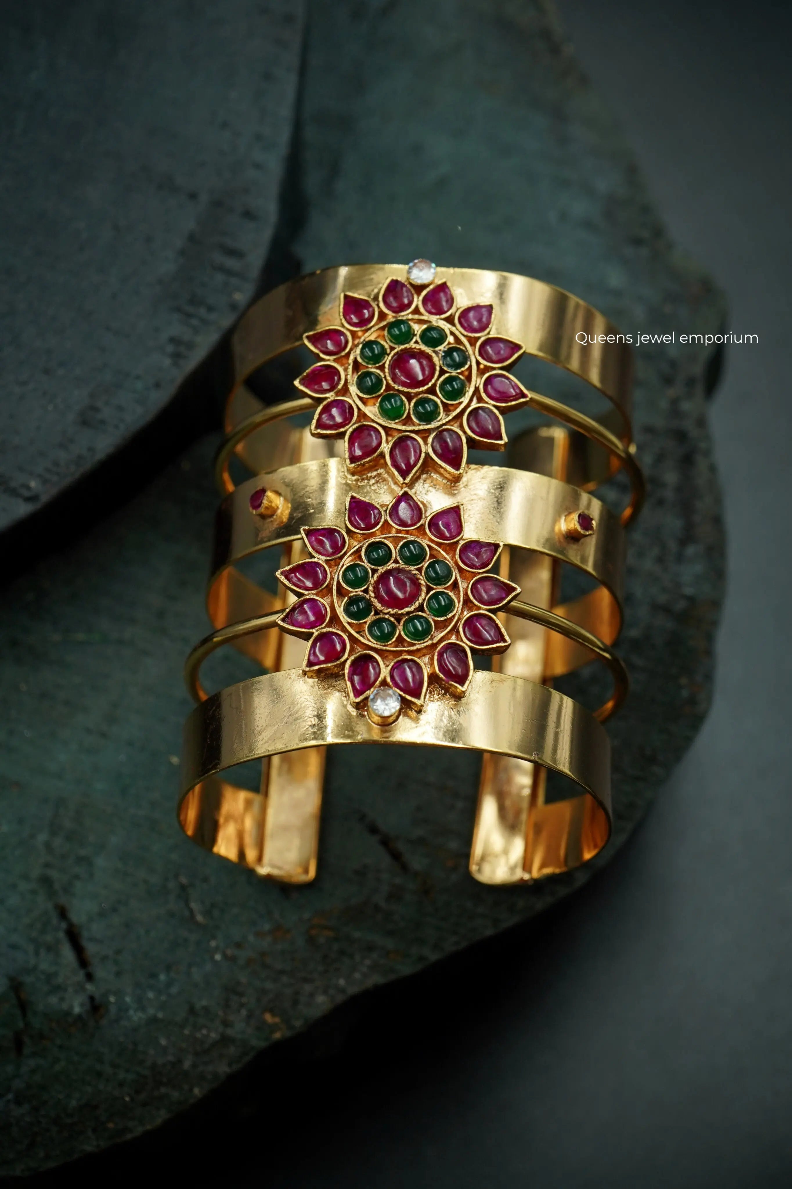 MAHISHA KADA BANGLE - Queens Jewel Emporium
