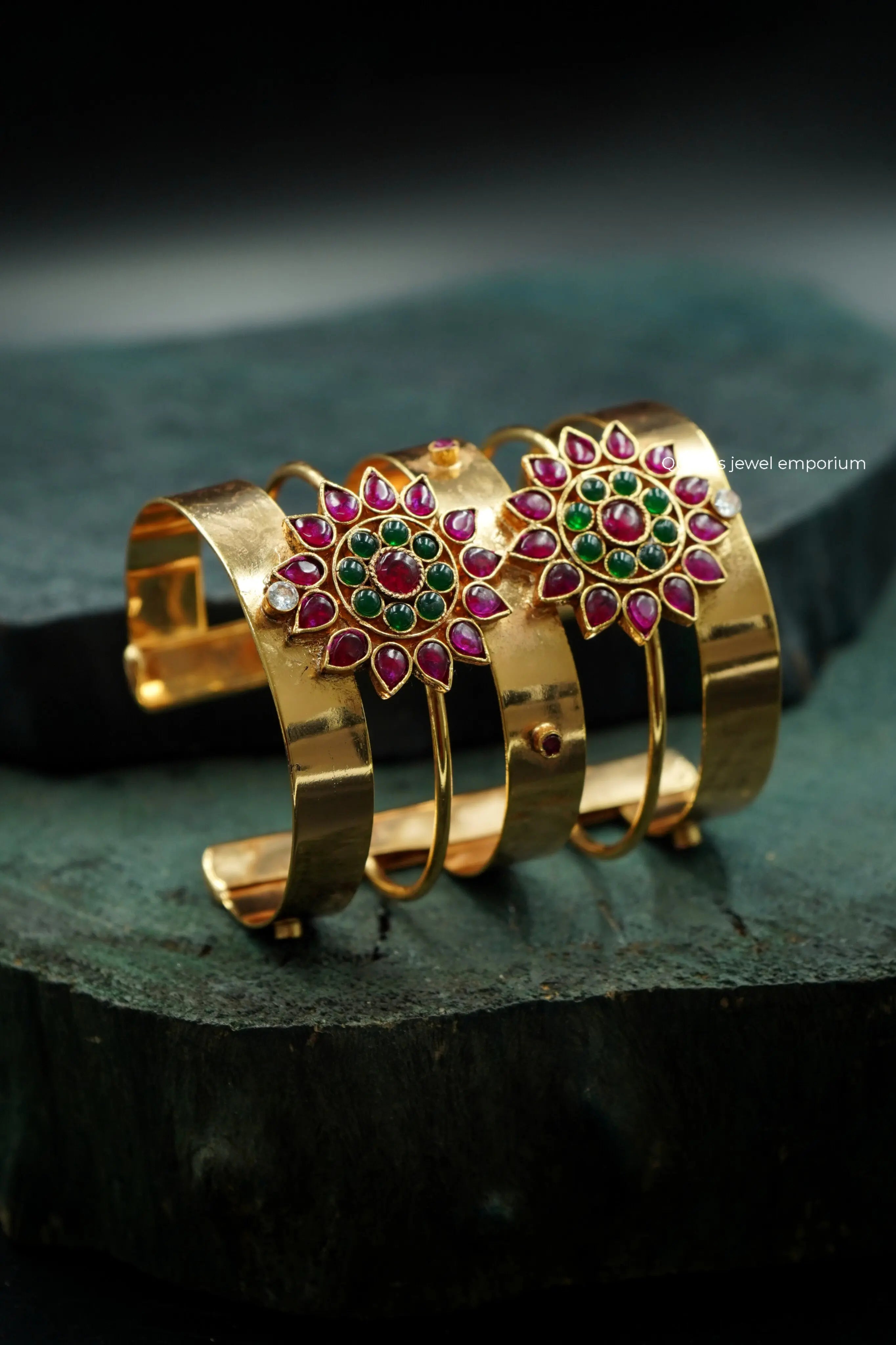 MAHISHA KADA BANGLE - Queens Jewel Emporium