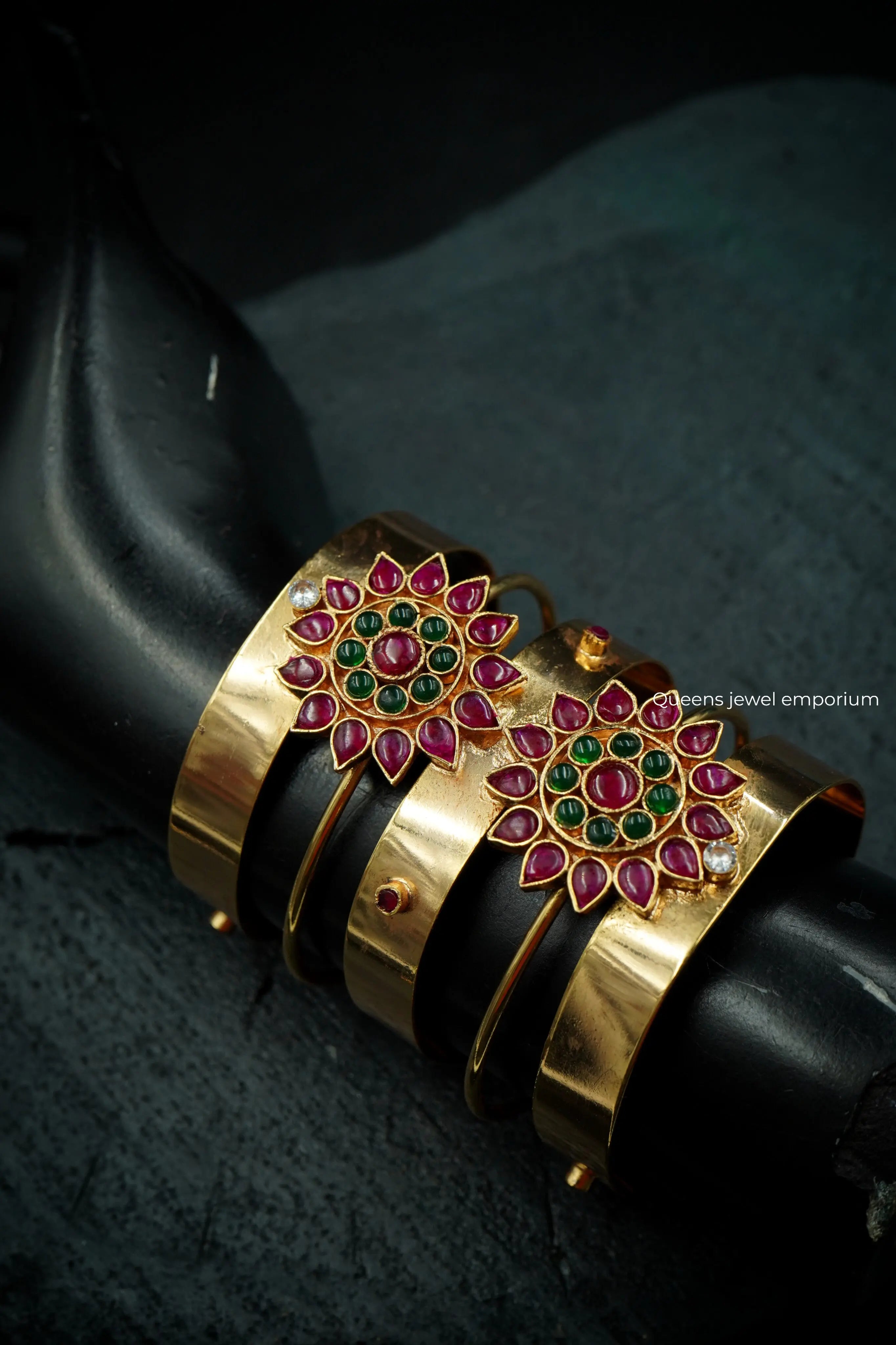 MAHISHA KADA BANGLE - Queens Jewel Emporium