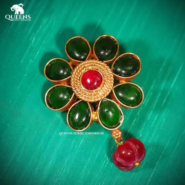 MALINI FLORAL NECKLACE - Queens Jewel Emporium