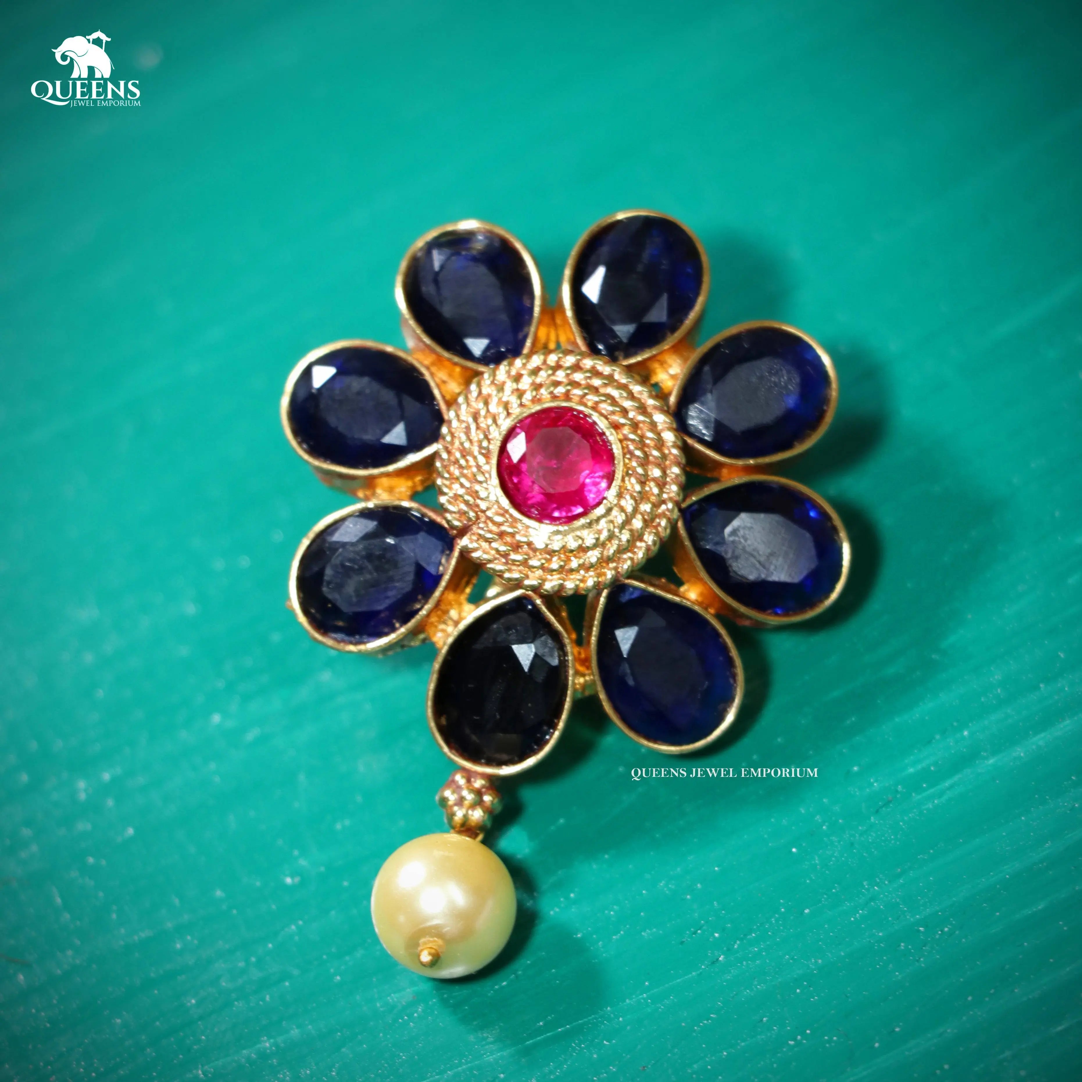 MALINI FLORAL NECKLACE - Queens Jewel Emporium