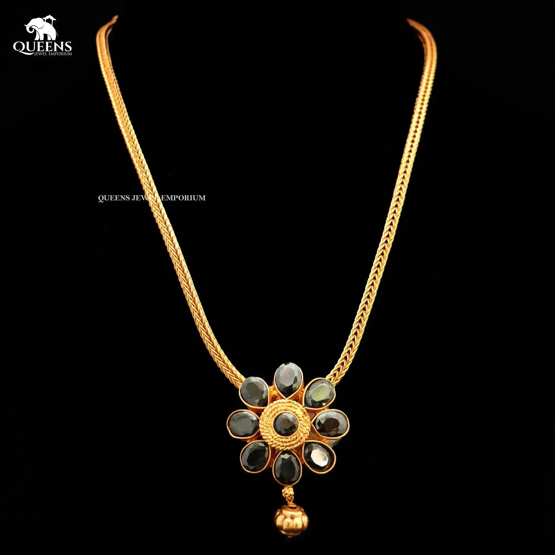 MALINI FLORAL NECKLACE - Queens Jewel Emporium