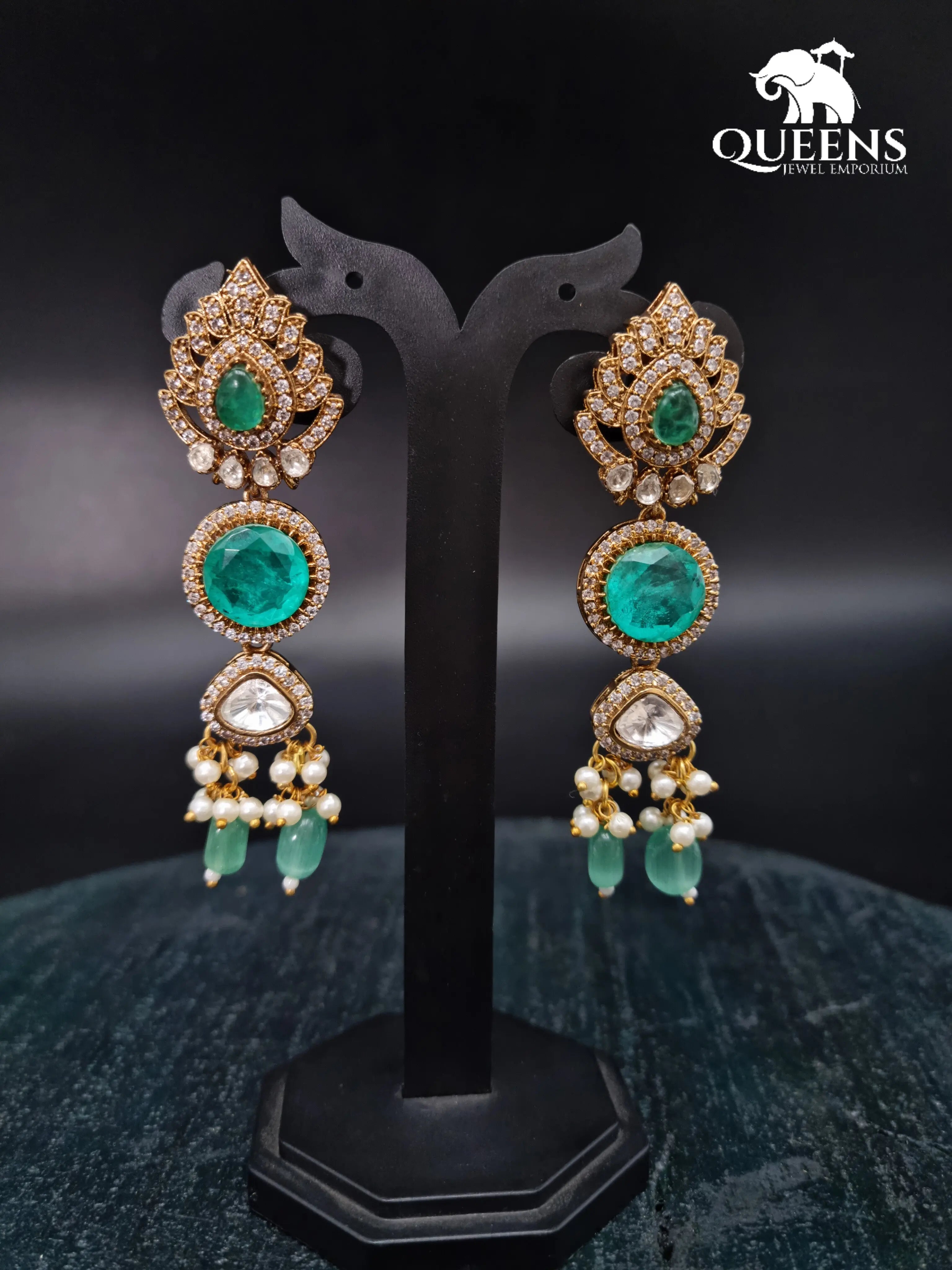 MANISHA VICTORIAN NECKLACE - Queens Jewel Emporium