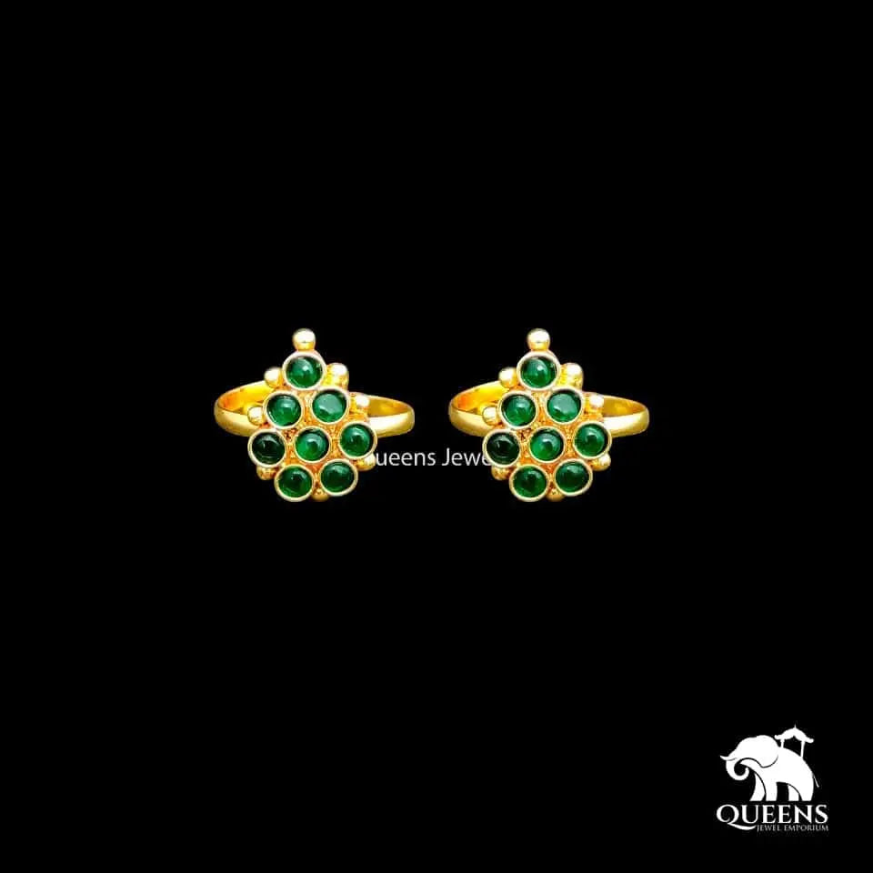 MANJALI TOE RINGS - Queens Jewel Emporium