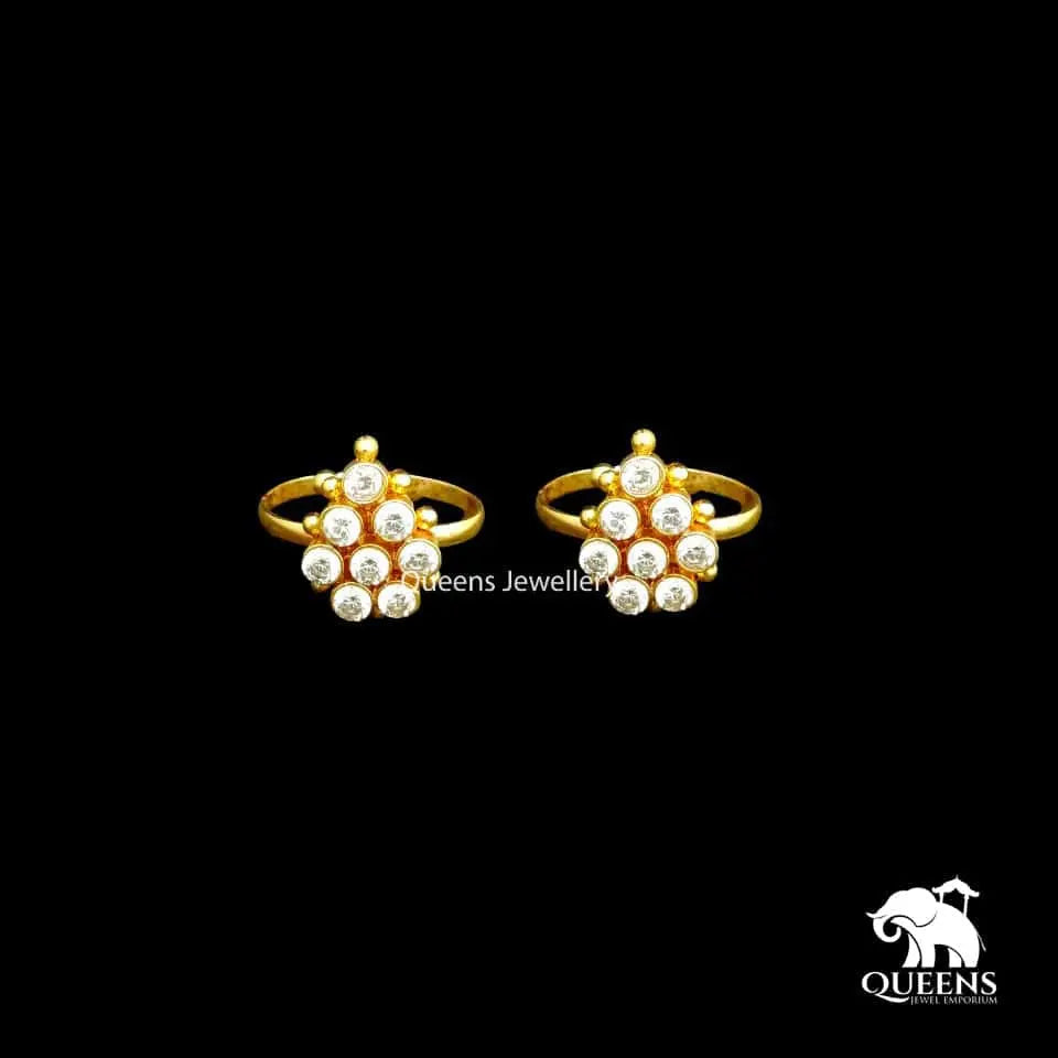 MANJALI TOE RINGS - Queens Jewel Emporium