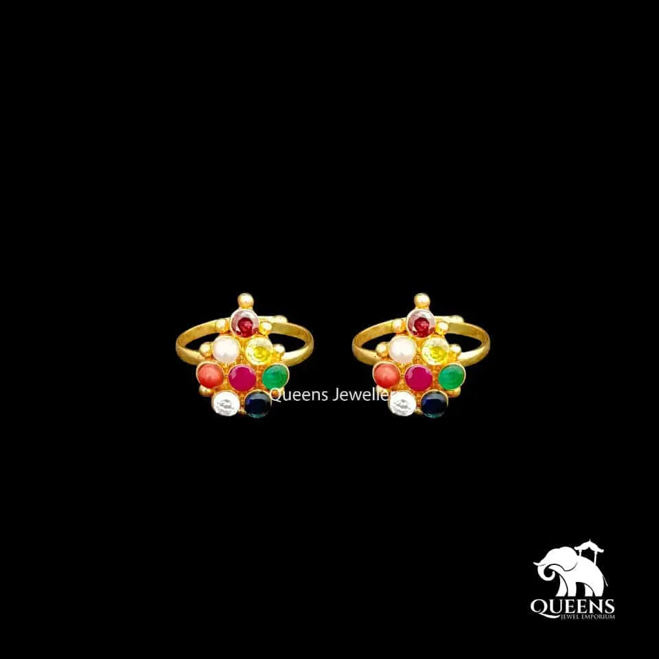MANJALI TOE RINGS - Queens Jewel Emporium