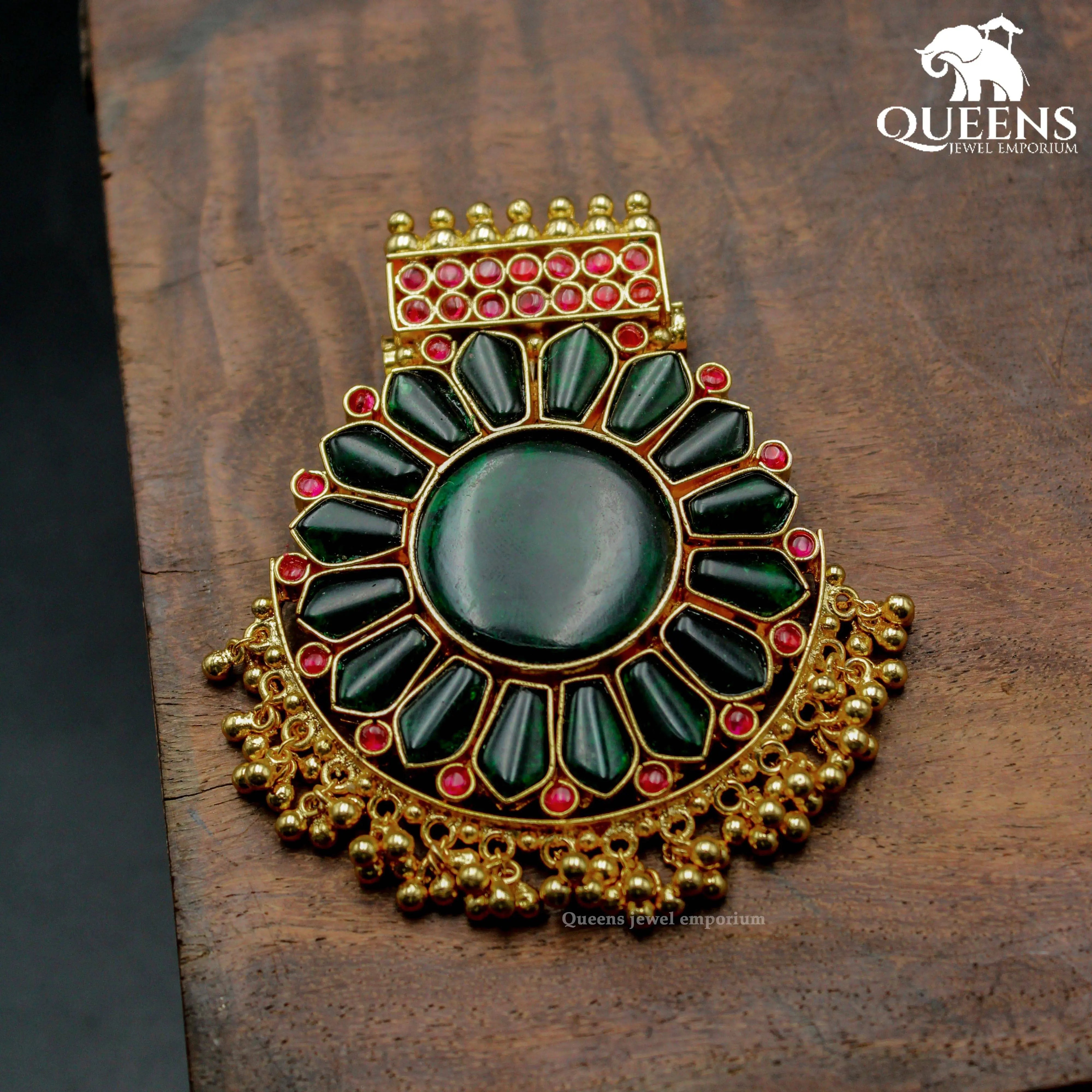 MARAGATHAM PENDANT - Queens Jewel Emporium