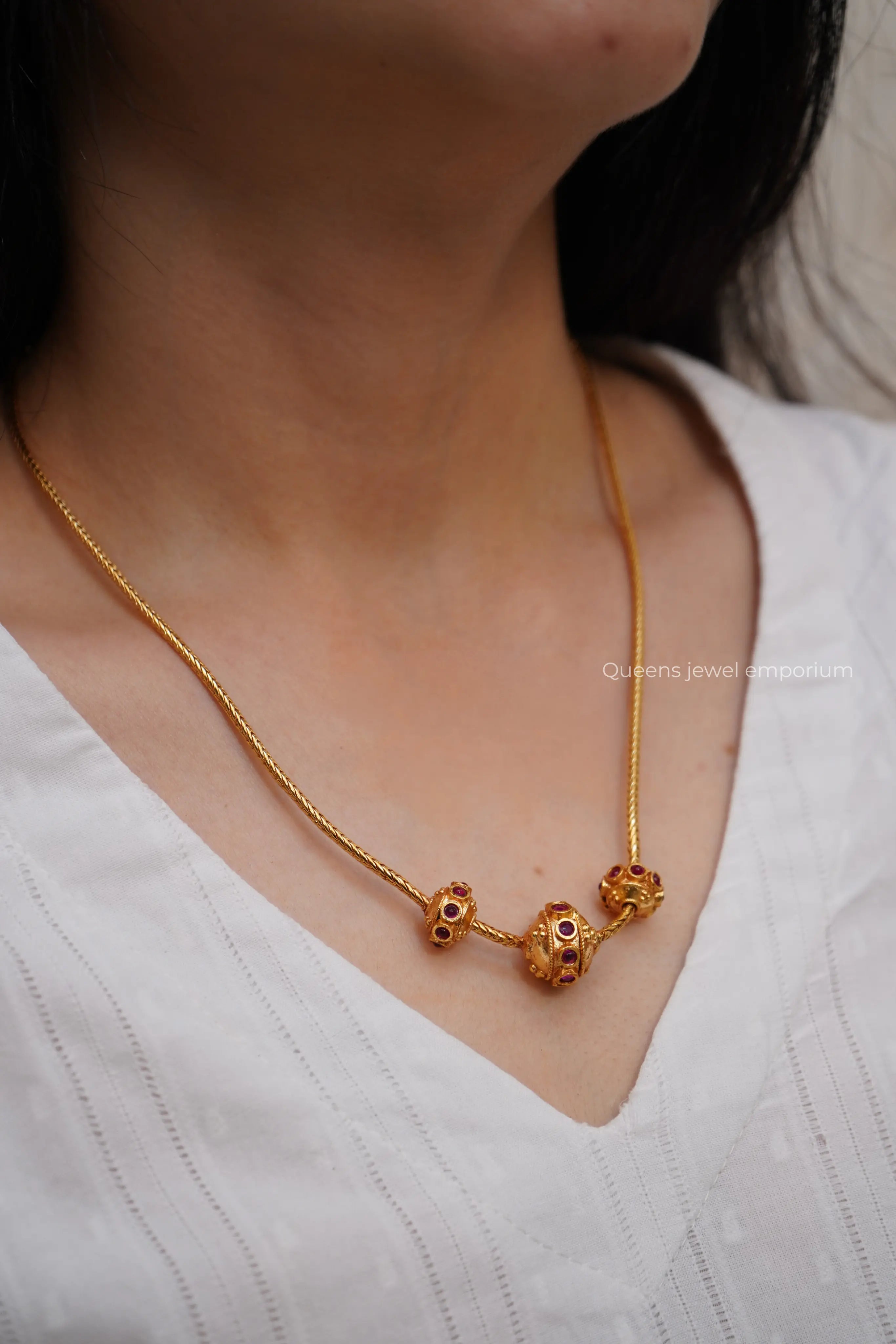 MATHURANTHAGI NECKLACE - Queens Jewel Emporium