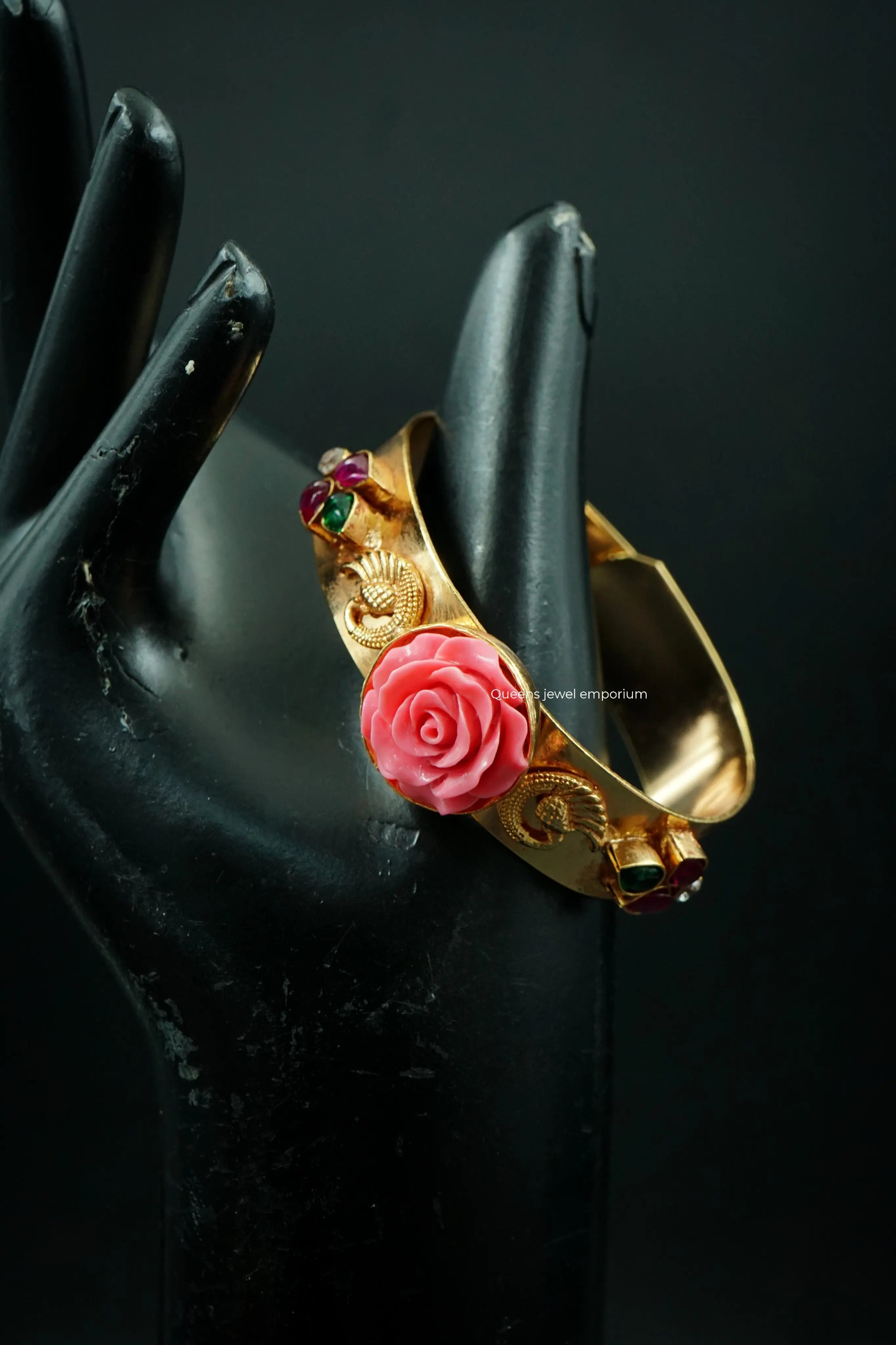MAYA - ROSE KADA BANGLE - Queens Jewel Emporium