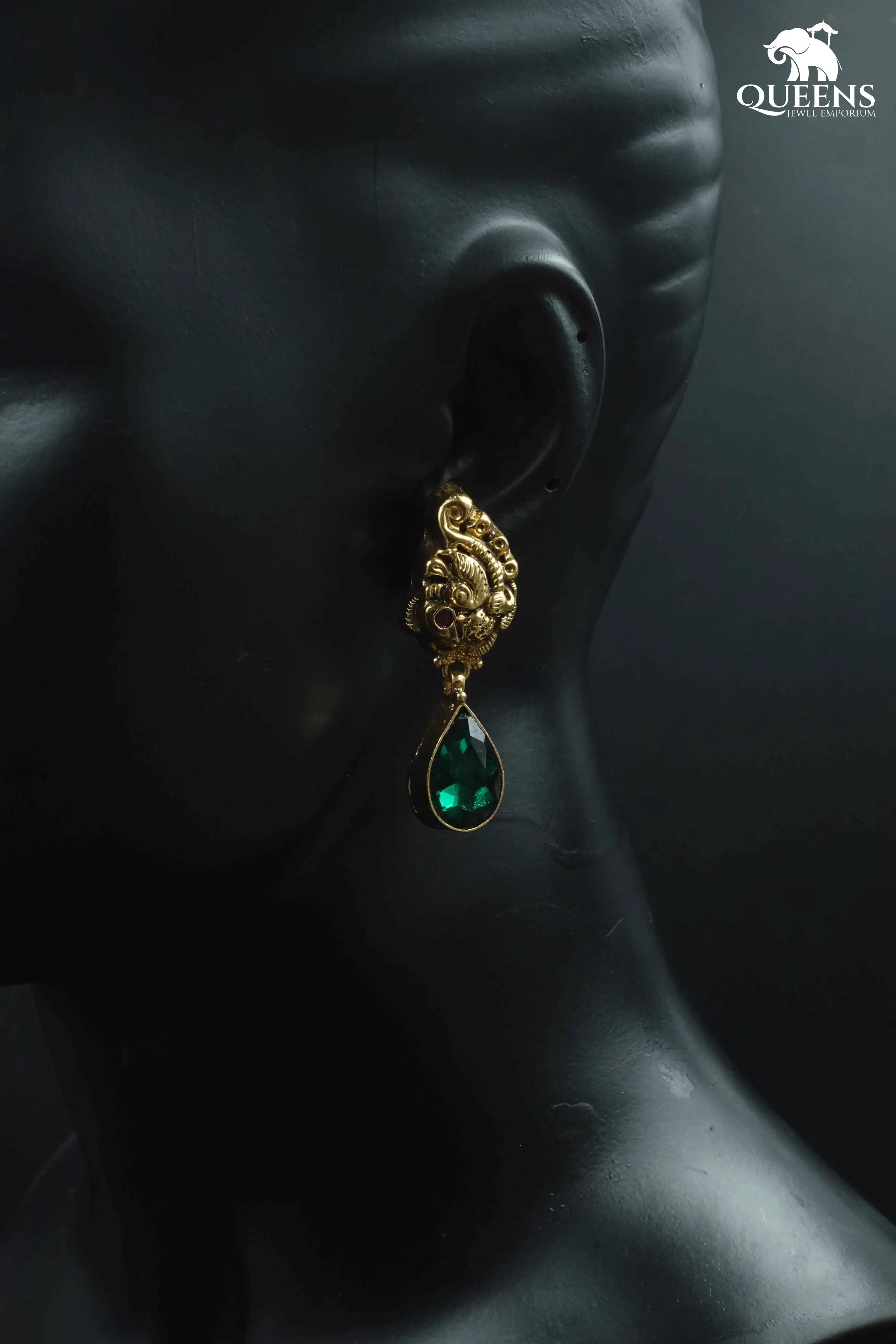 MAYIL STUD - Queens Jewel Emporium