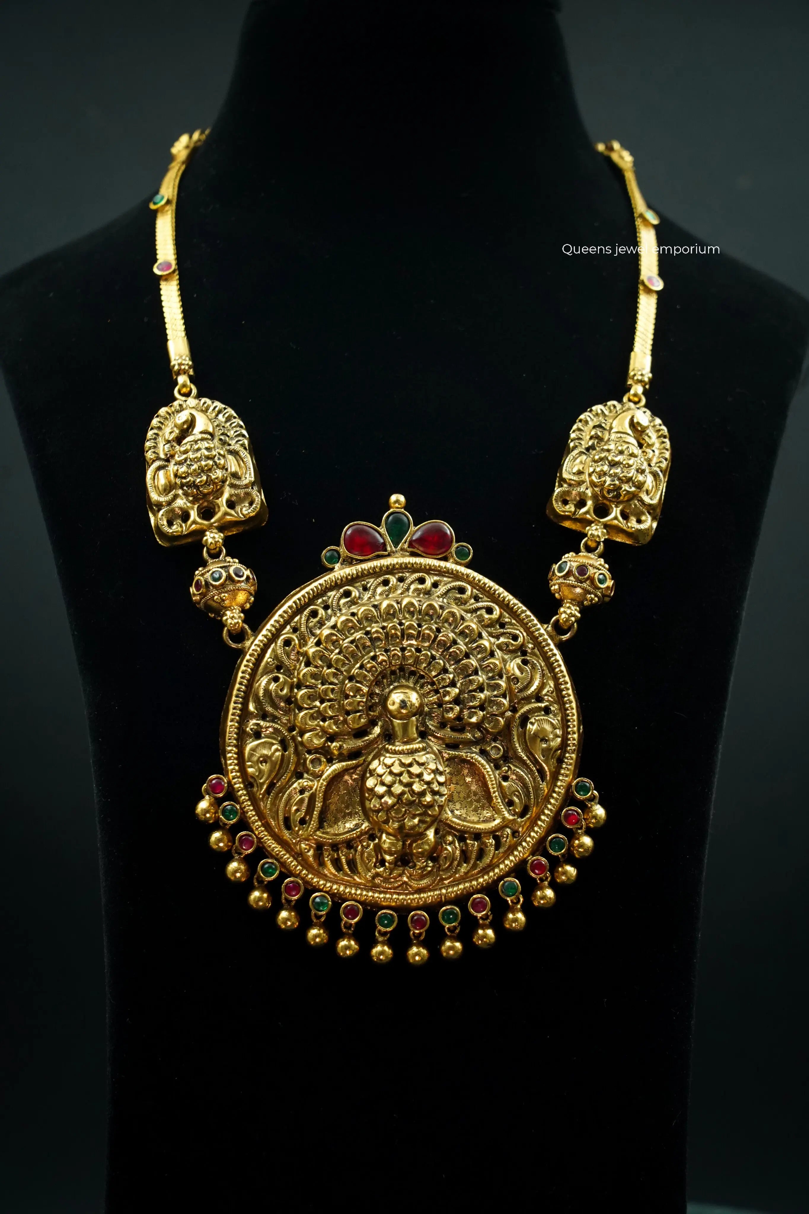 MAYILMANI NECKLACE - Queens Jewel Emporium