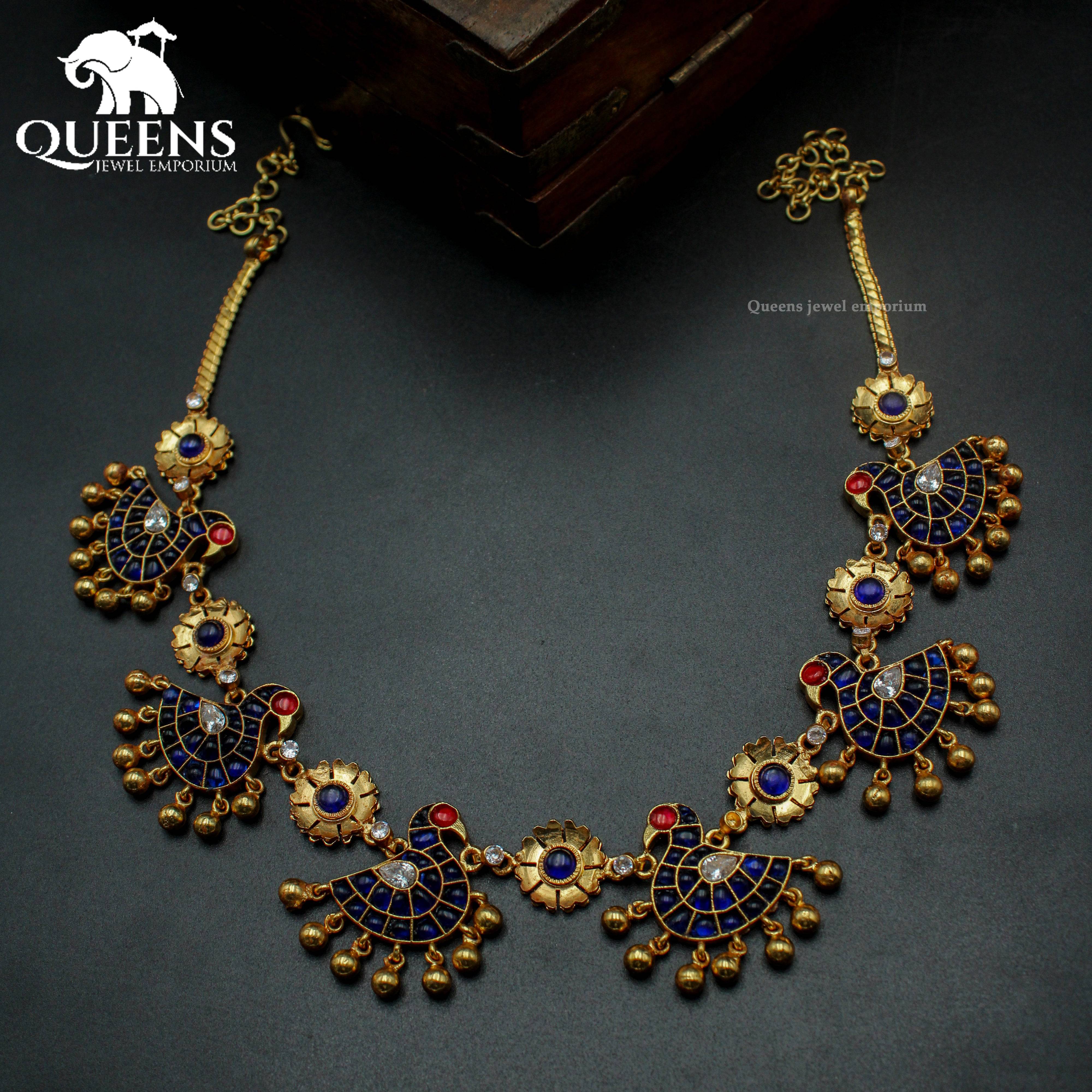 Mayookha Necklace Blue