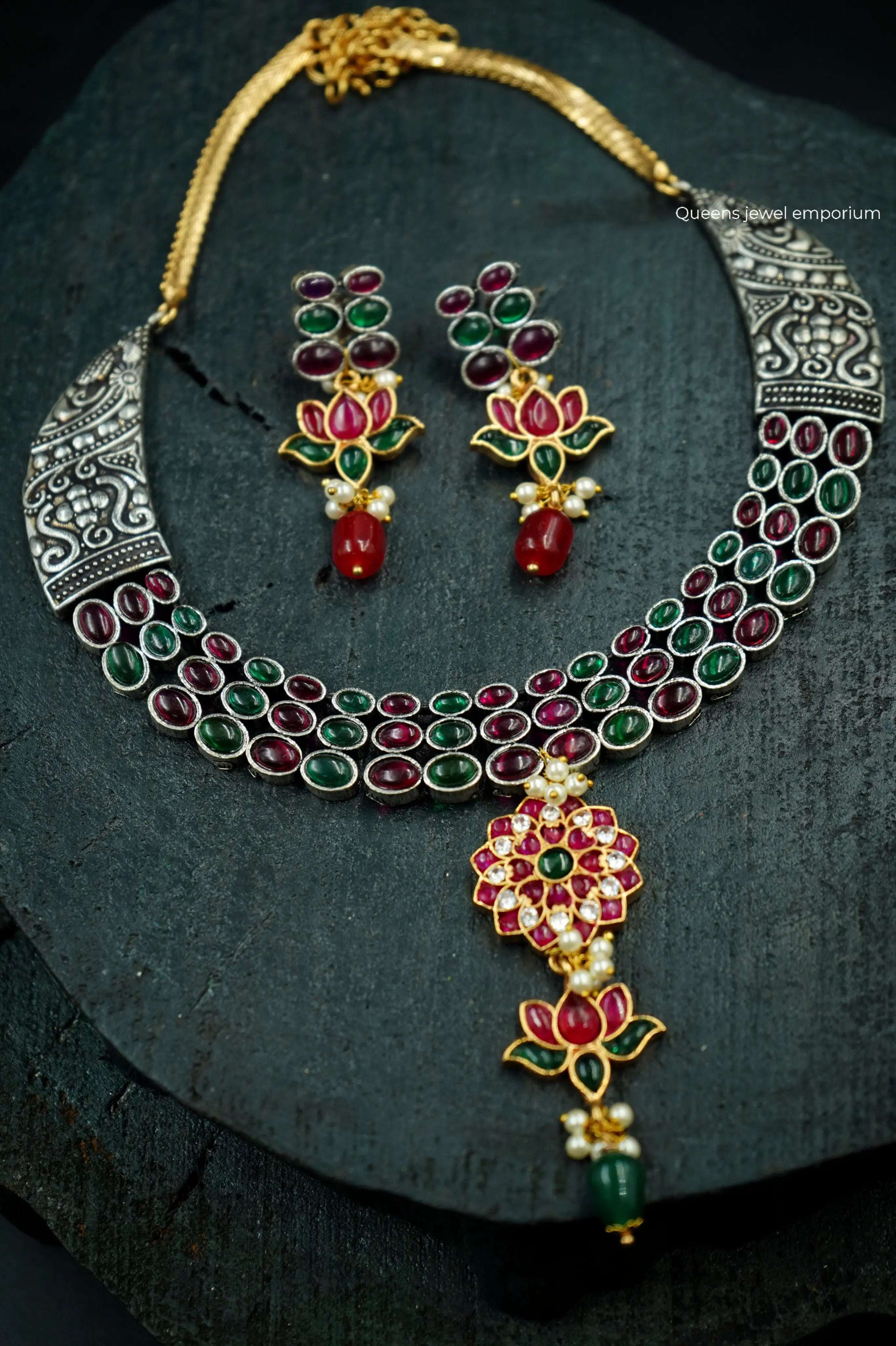 MOKISHA NECKLACE - Queens Jewel Emporium