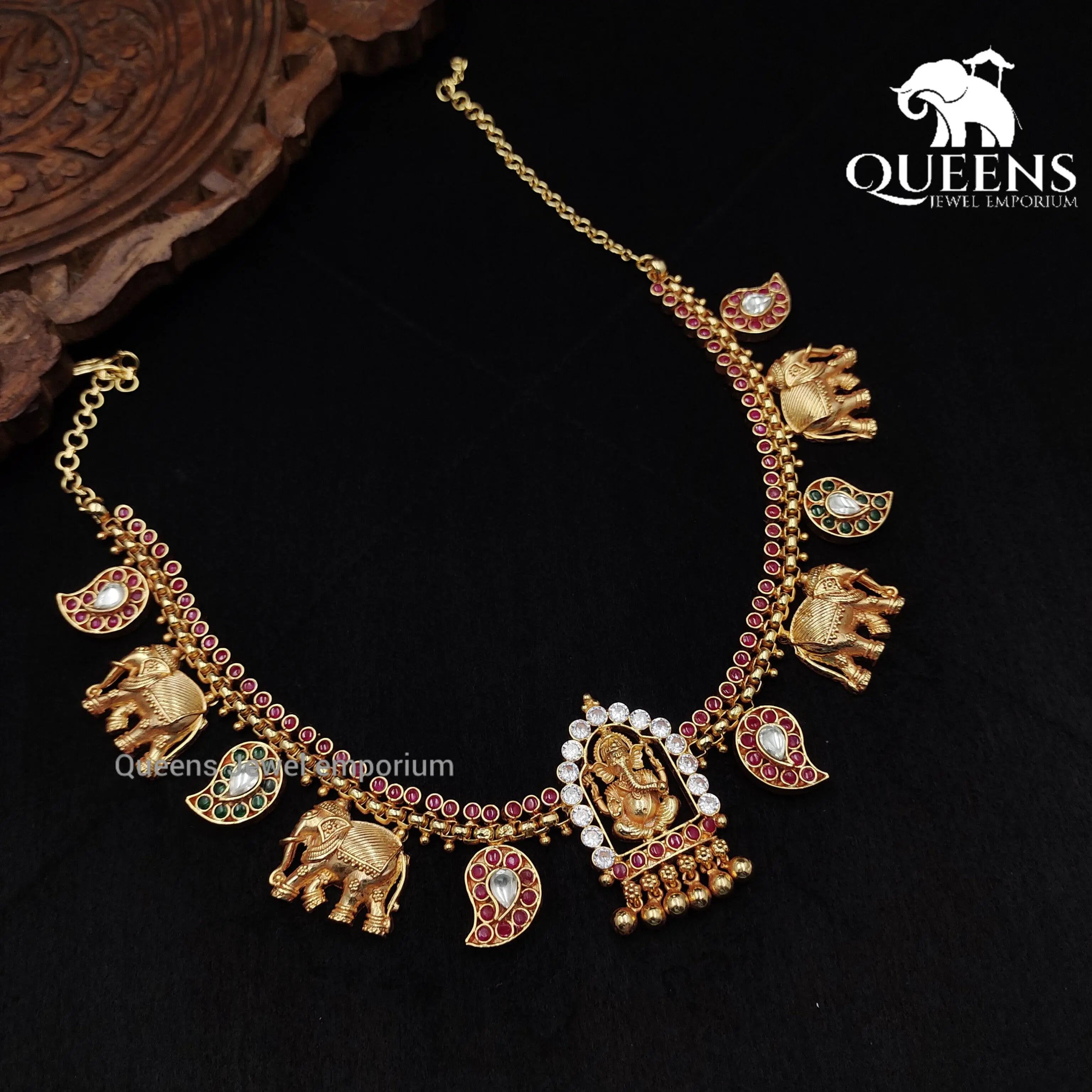 MOOSHIKA KEMP NECKLACE - Queens Jewel Emporium