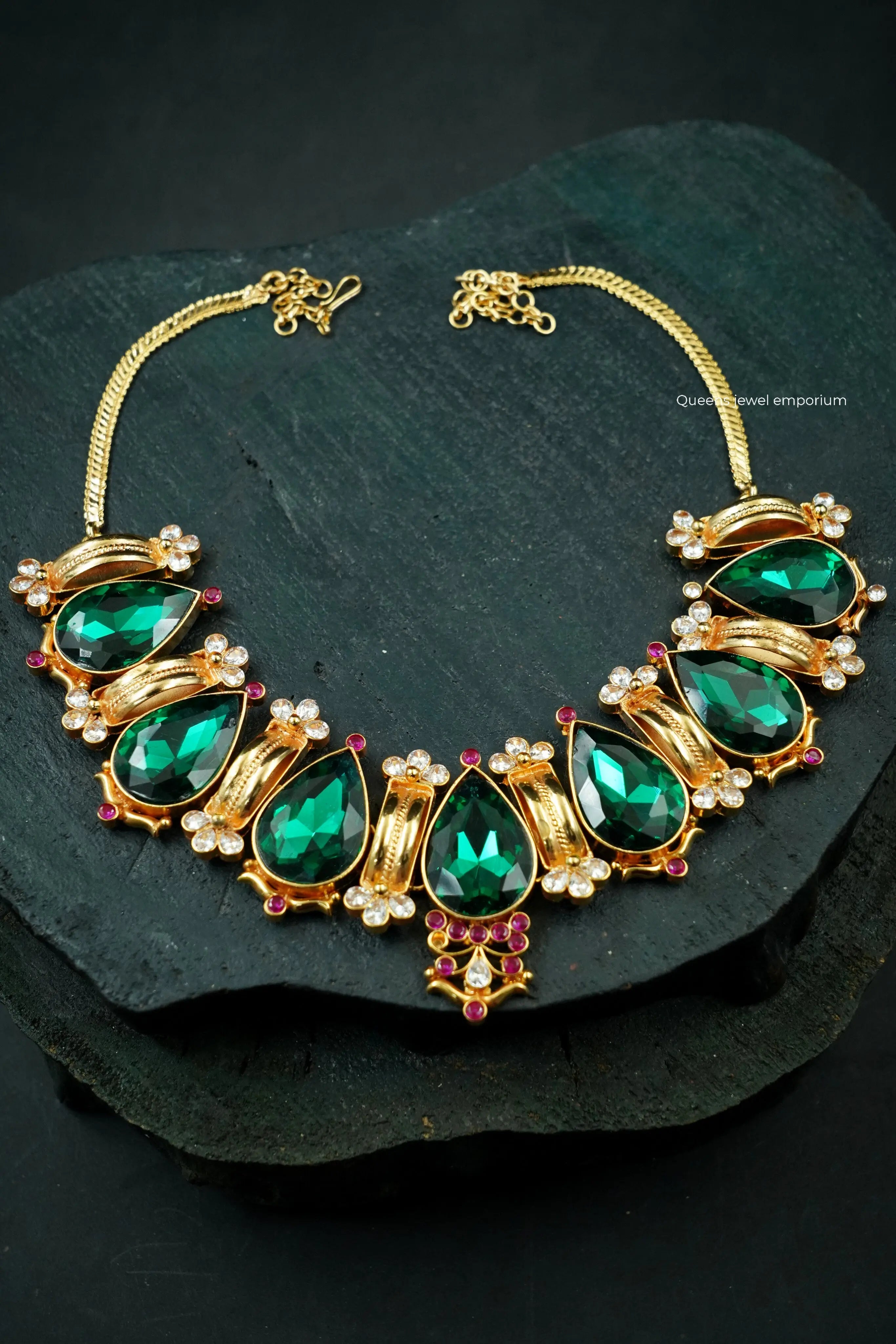 Maniha Royale Statement Necklace Queens Jewel Emporium