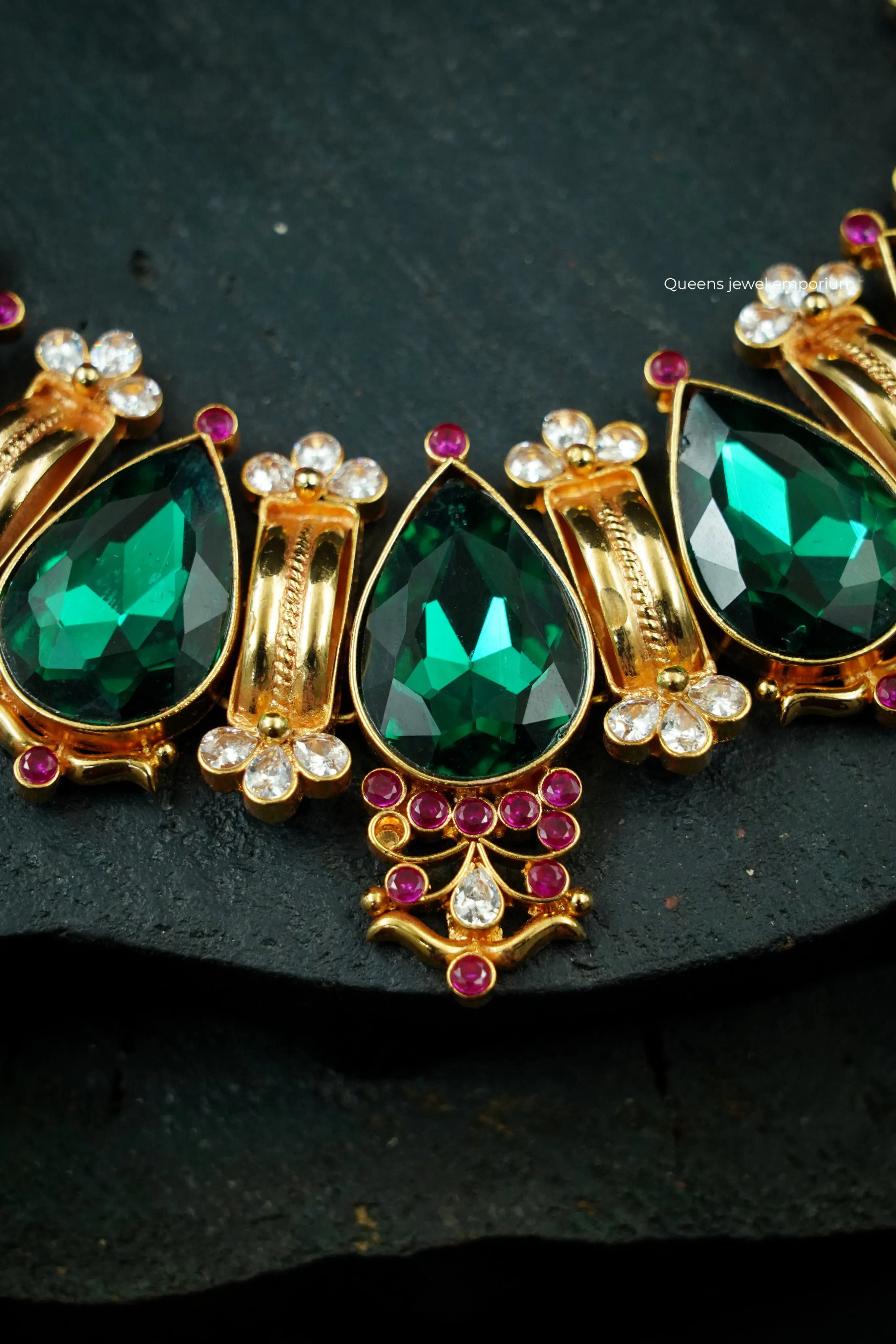 Maniha Royale Statement Necklace Queens Jewel Emporium