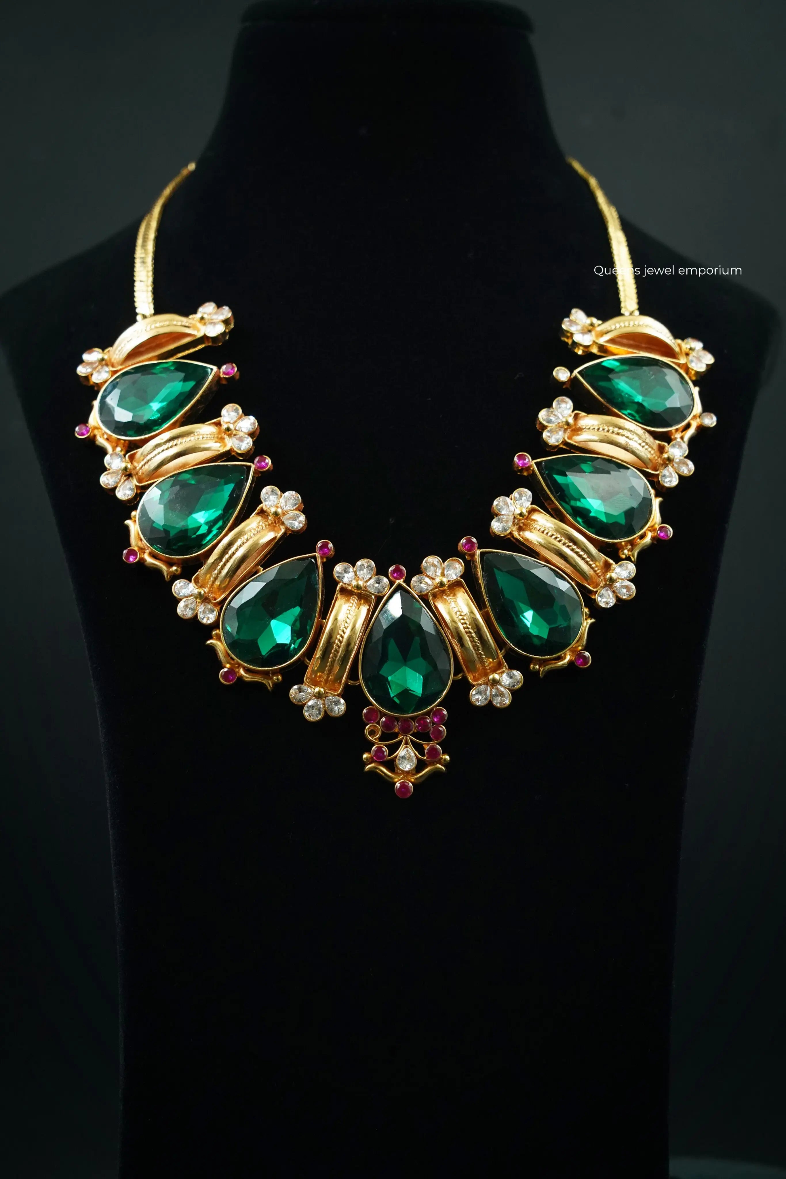 Maniha Royale Statement Necklace Queens Jewel Emporium